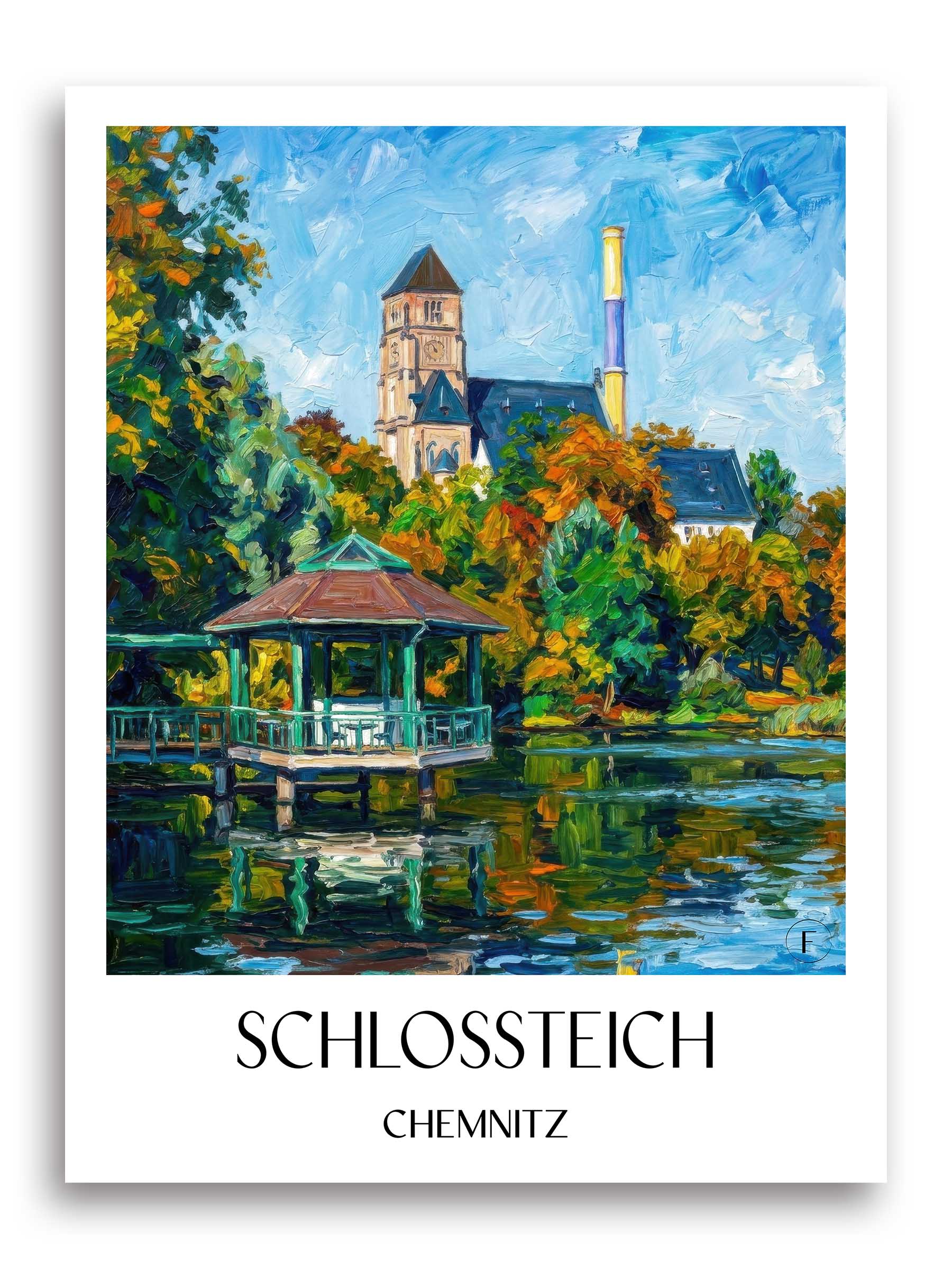 schlossteich-chemnitz-deutschland-poster-oil-painting-oelgemaelde