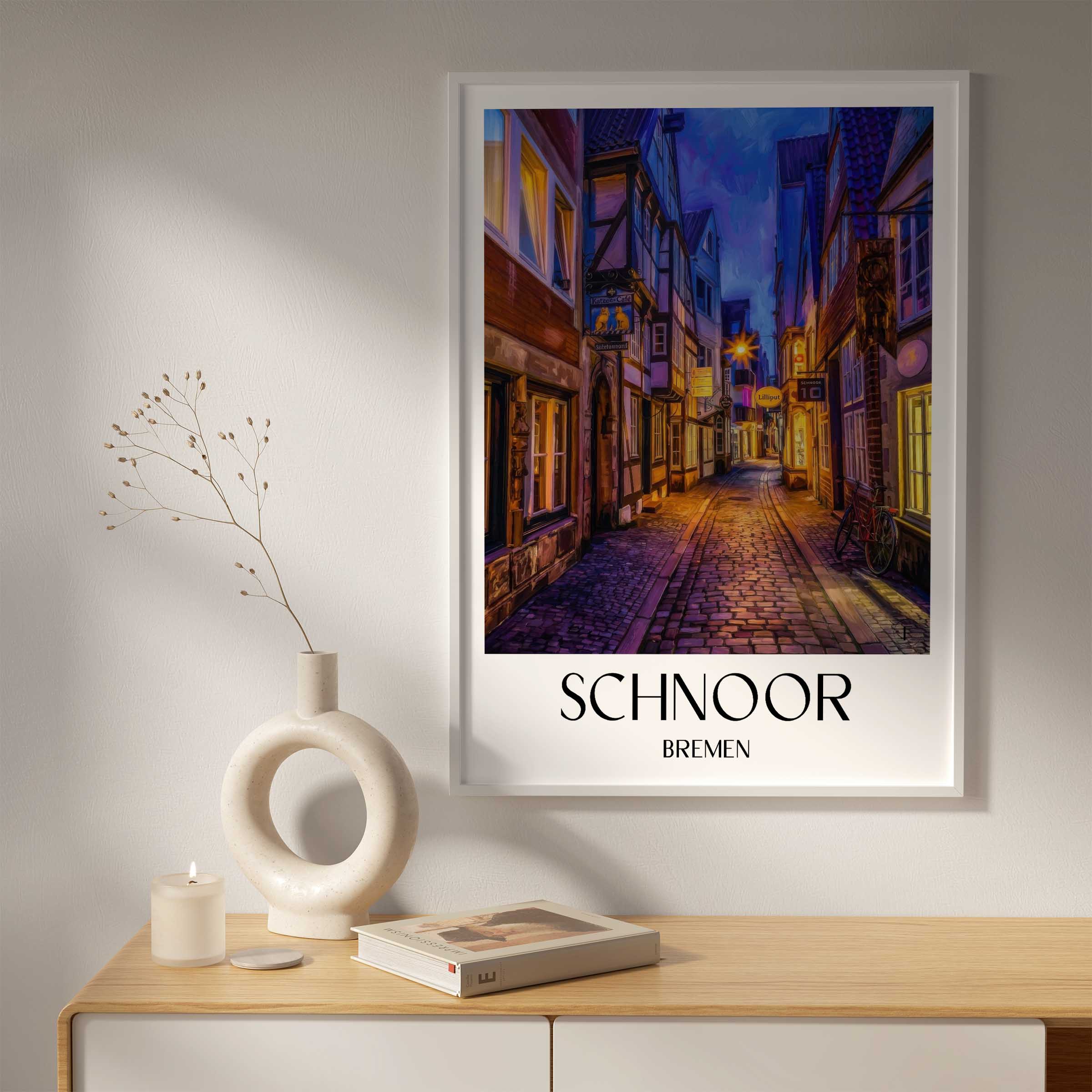 schnoor-bremen-deutschland-poster-oil-painting-oelgemaelde