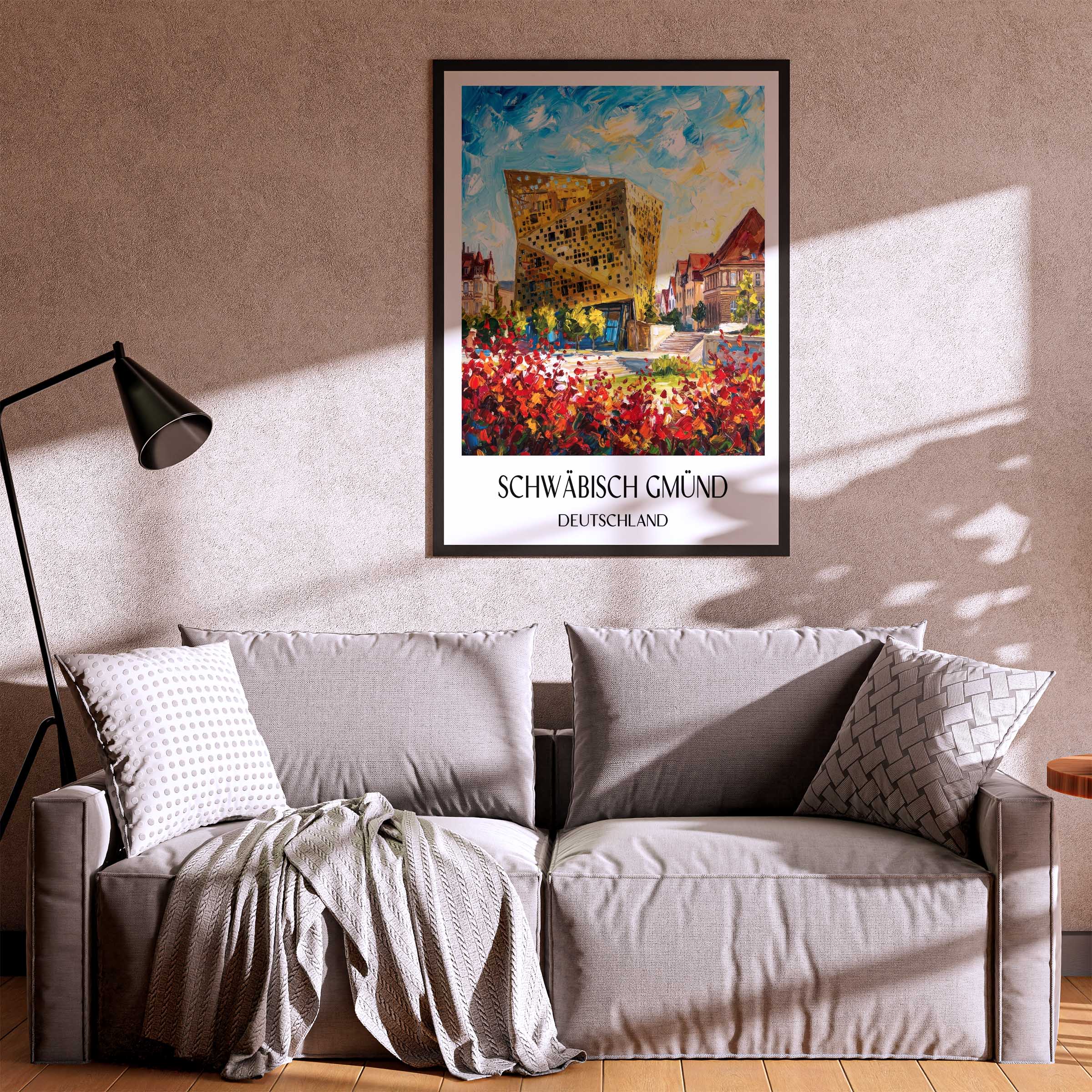 schwäbisch-gmünd-deutschland-poster-oil-painting-oelgemaelde