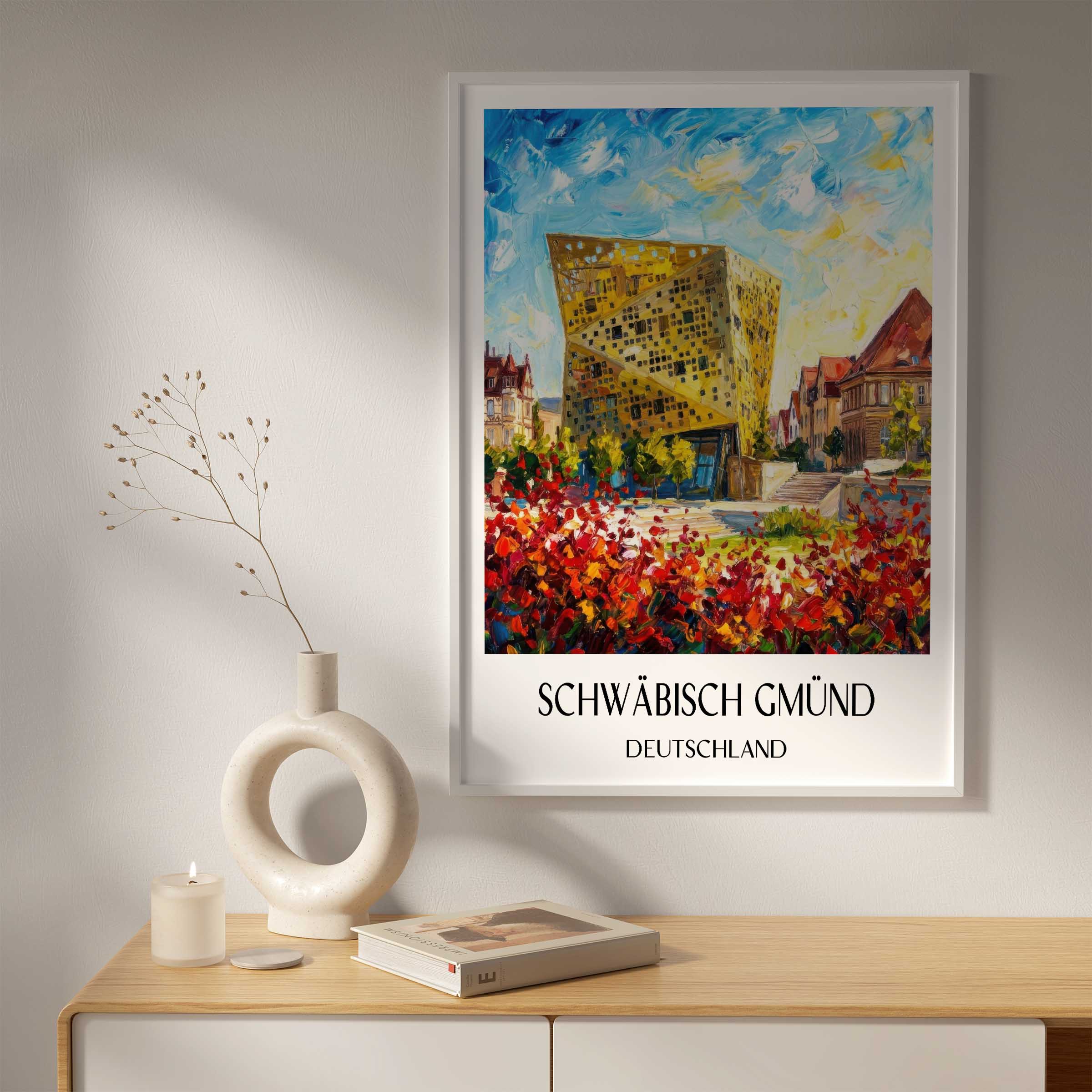 schwäbisch-gmünd-deutschland-poster-oil-painting-oelgemaelde