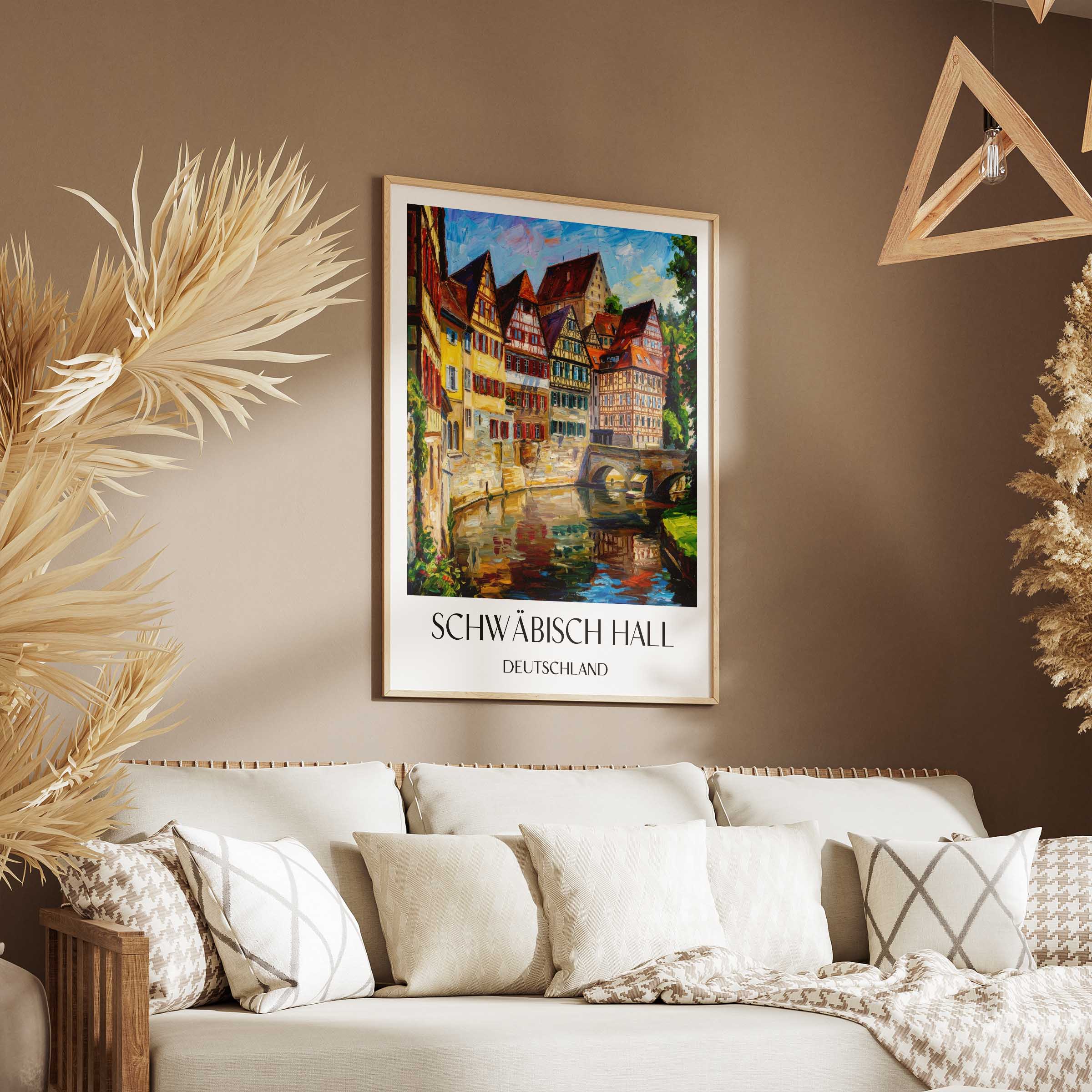 schwäbisch-hall-deutschland-poster-oil-painting-oelgemaelde