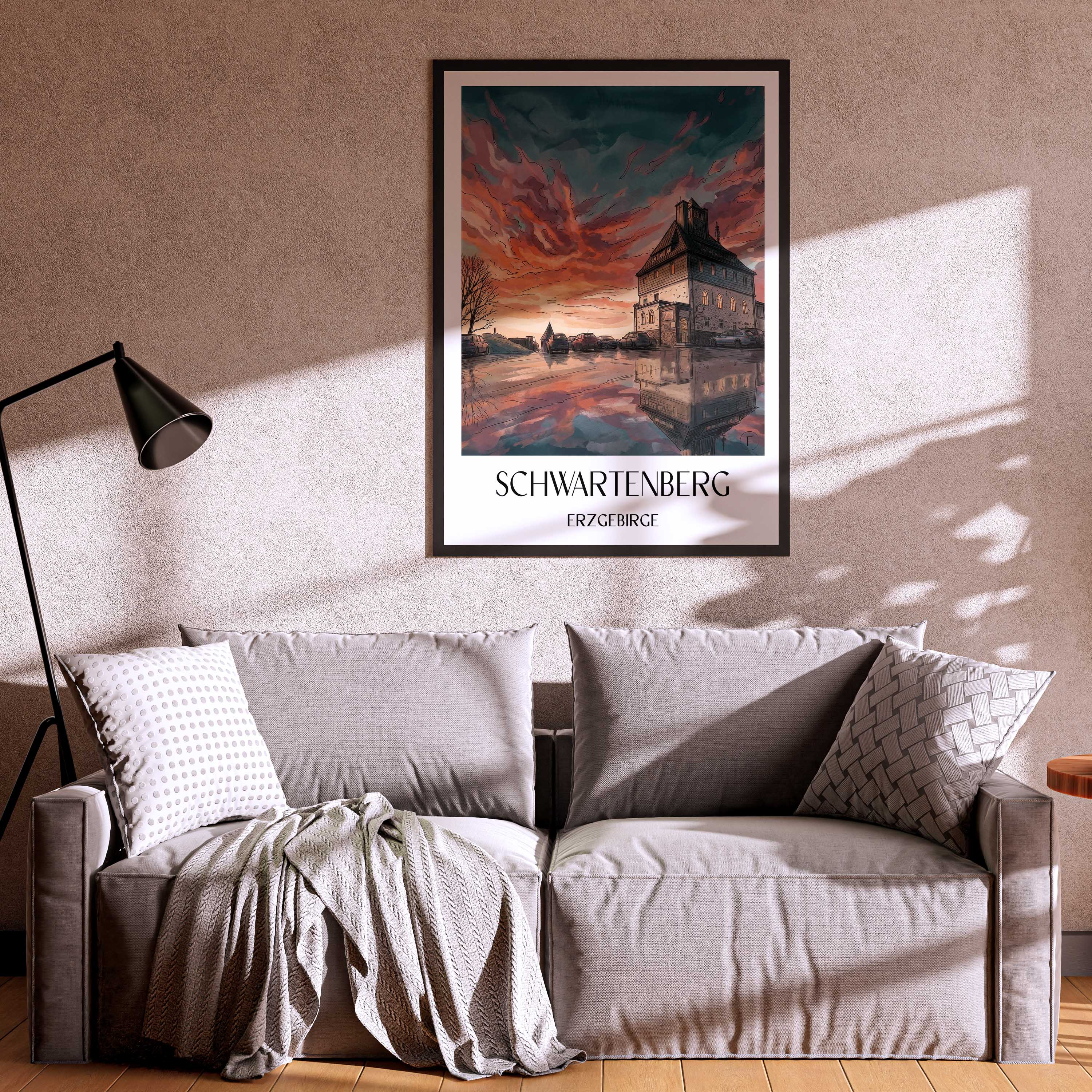 schwartenberg-erzgebirge-deutschland-poster-aquarell