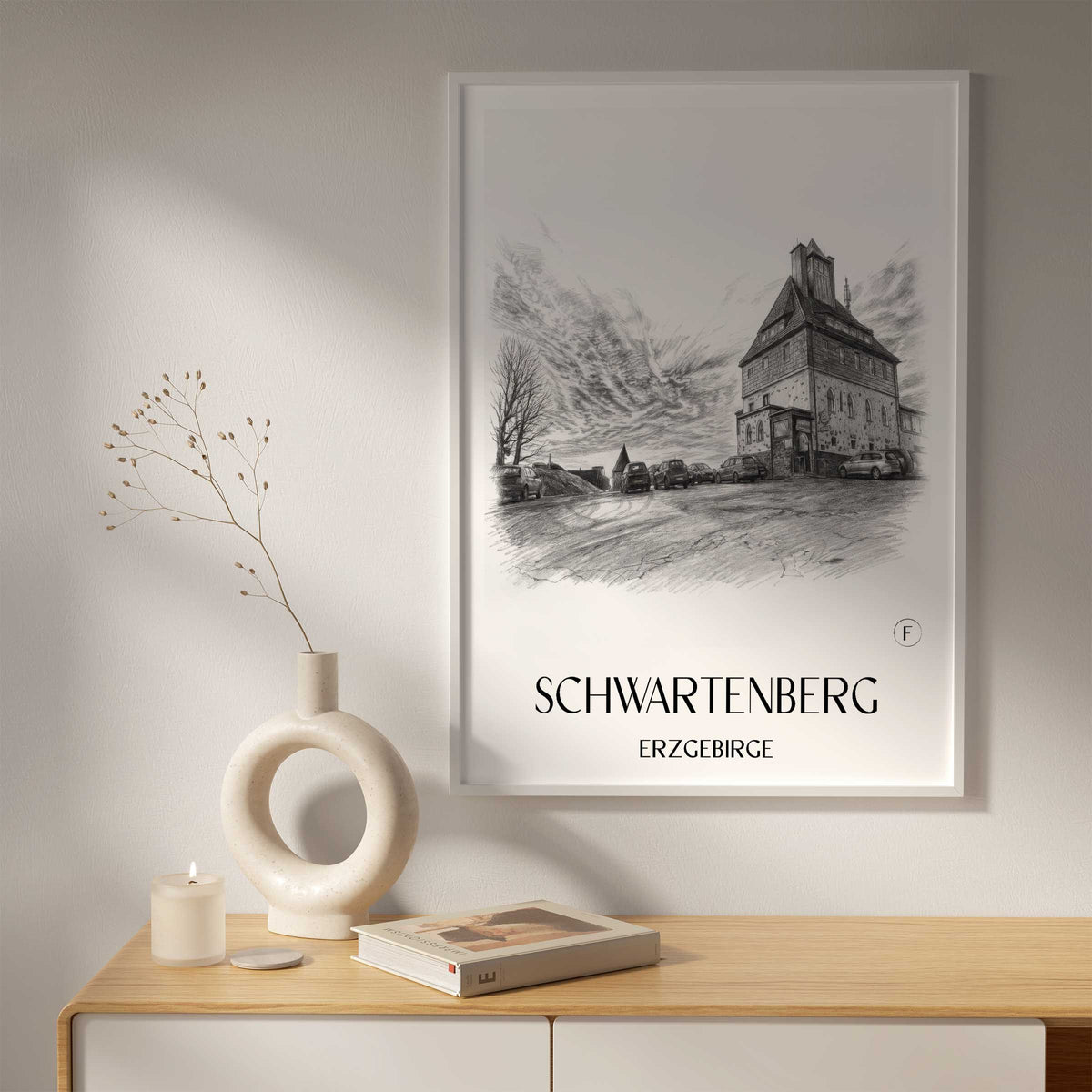 schwartenberg-erzgebirge-deutschland-poster-bleistift-zeichnung-drawing