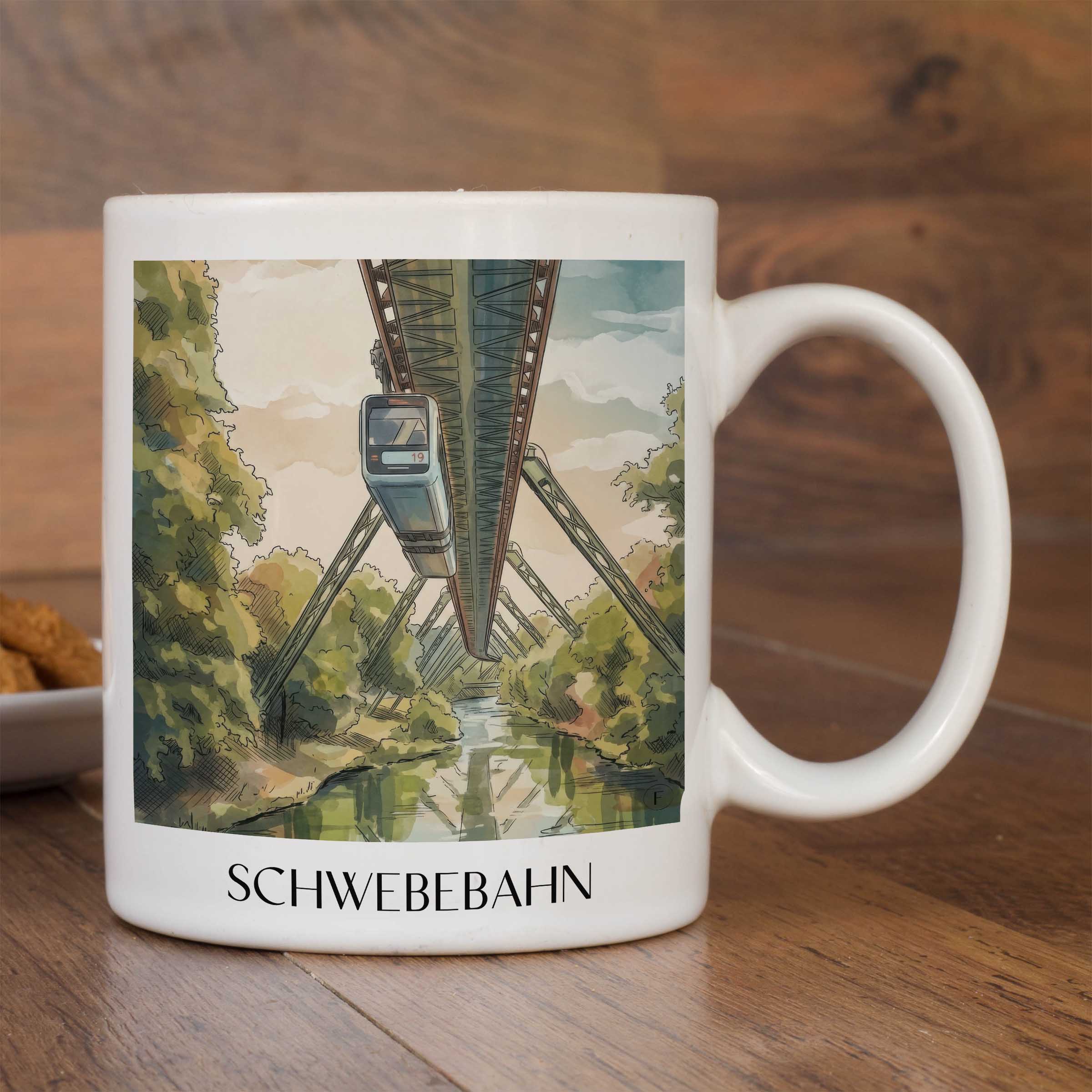 schwebebahn-wuppertal-deutschland-kaffeebecher-aquarell
