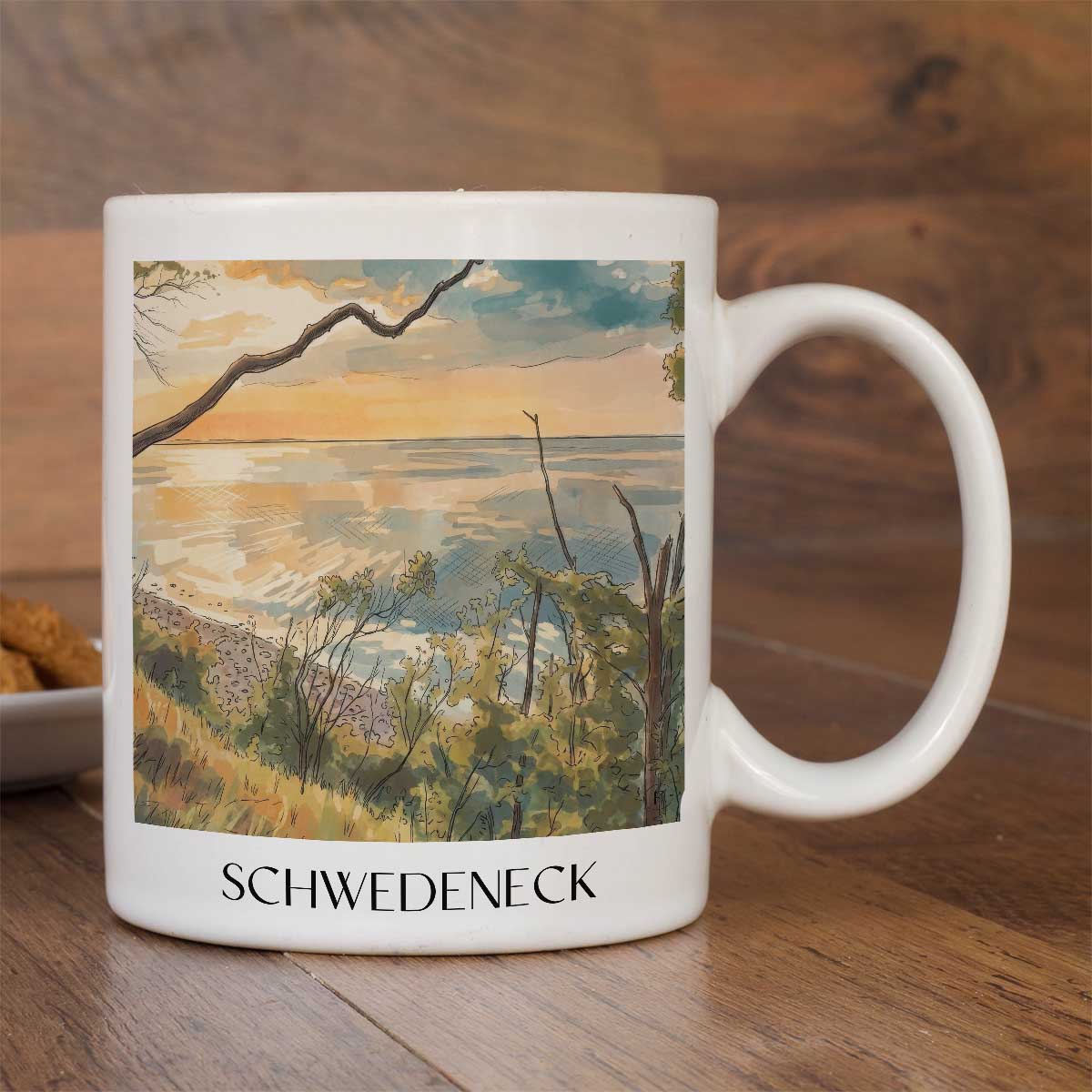 schwedeneck-schleswig-holstein-deutschland-kaffeebecher-aquarell