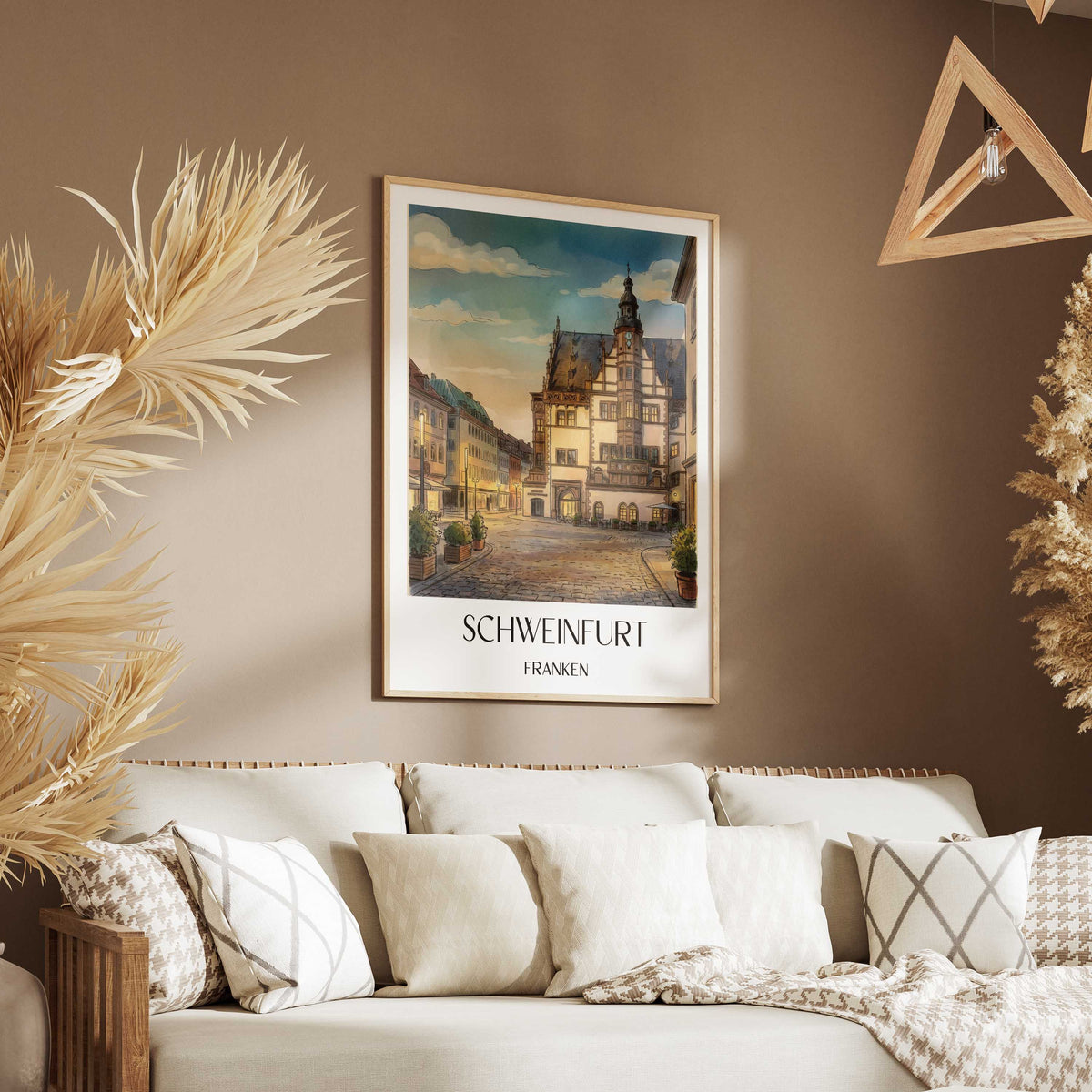 schweinfurt-franken-deutschland-poster-aquarell