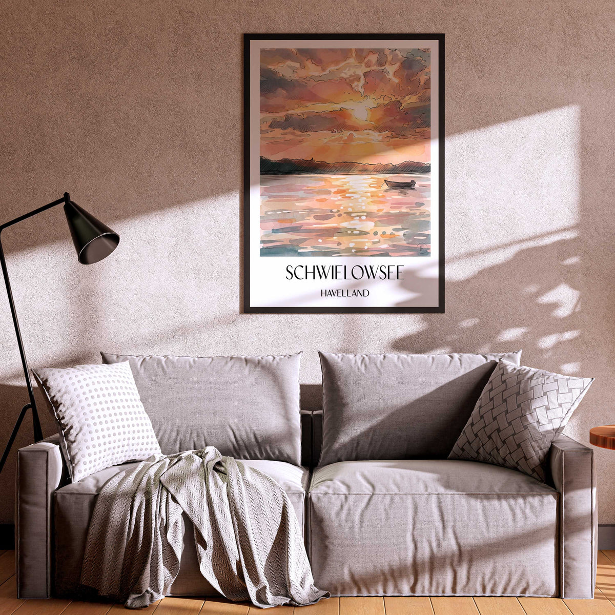 schwielowsee-havelland-deutschland-poster-aquarell