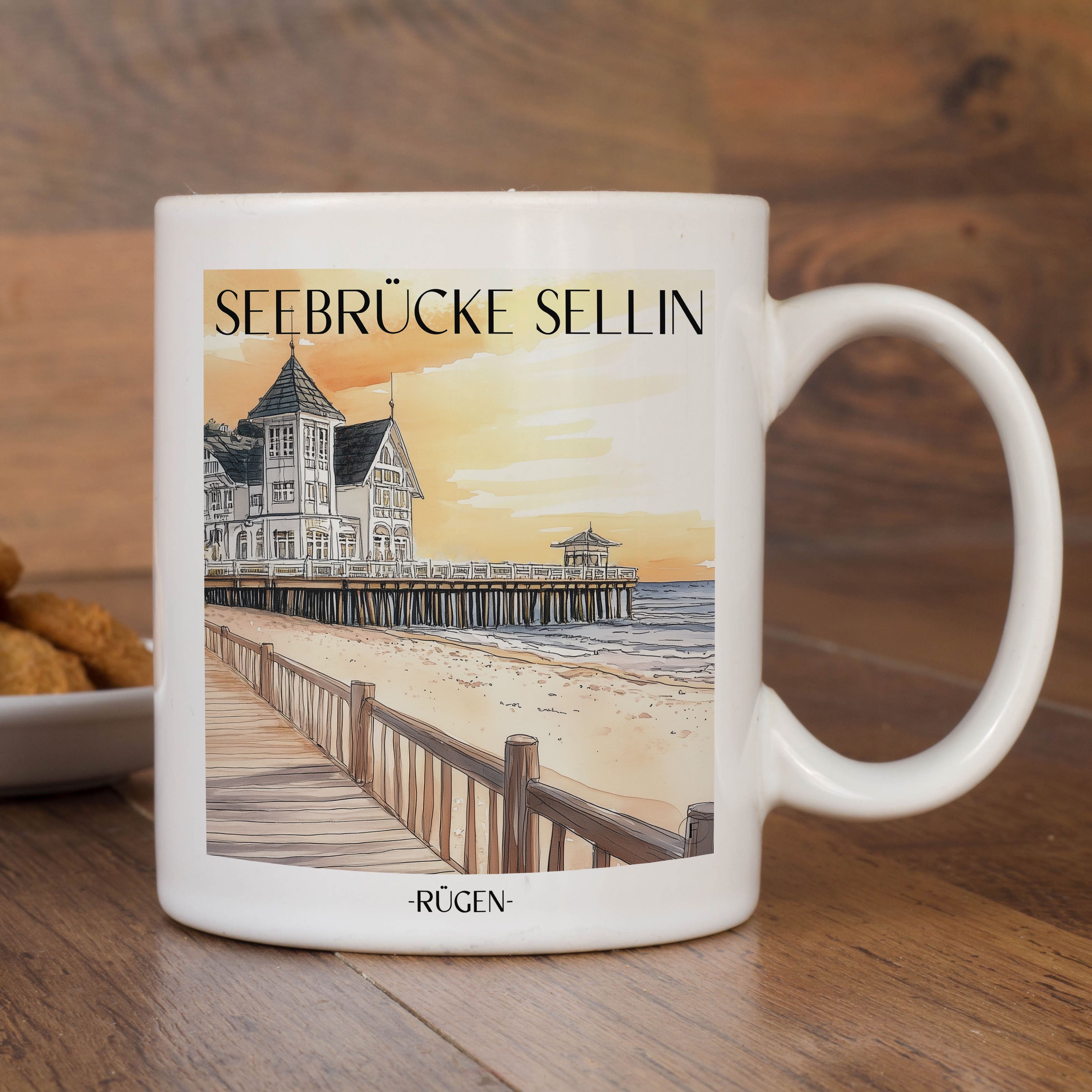 seebrücke-sellin-rügen-deutschland-einkaufstasche-aquarell