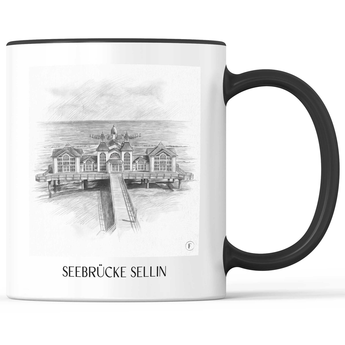 seebrücke-sellin-rügen-deutschland-kaffeebecher-bleistift-zeichnung-drawing