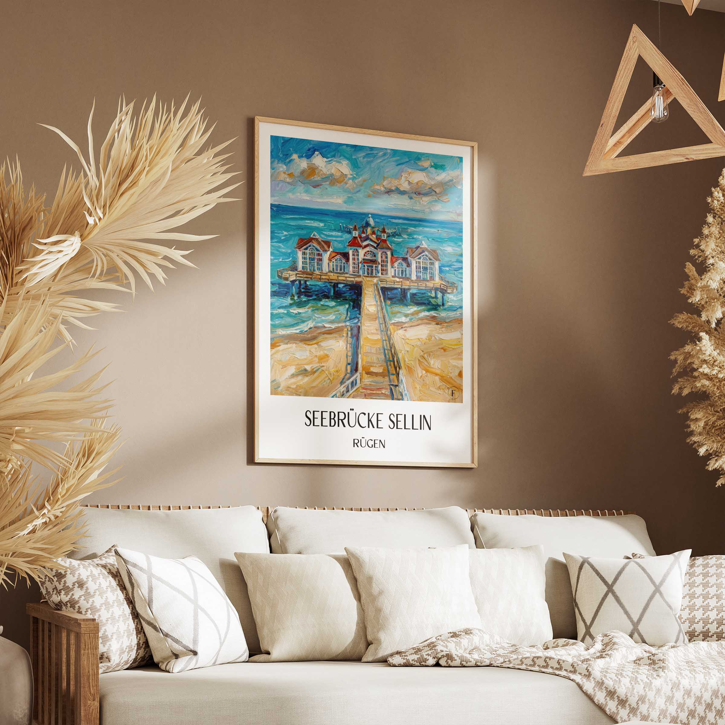seebrücke-sellin-rügen-deutschland-poster-oil-painting-oelgemaelde