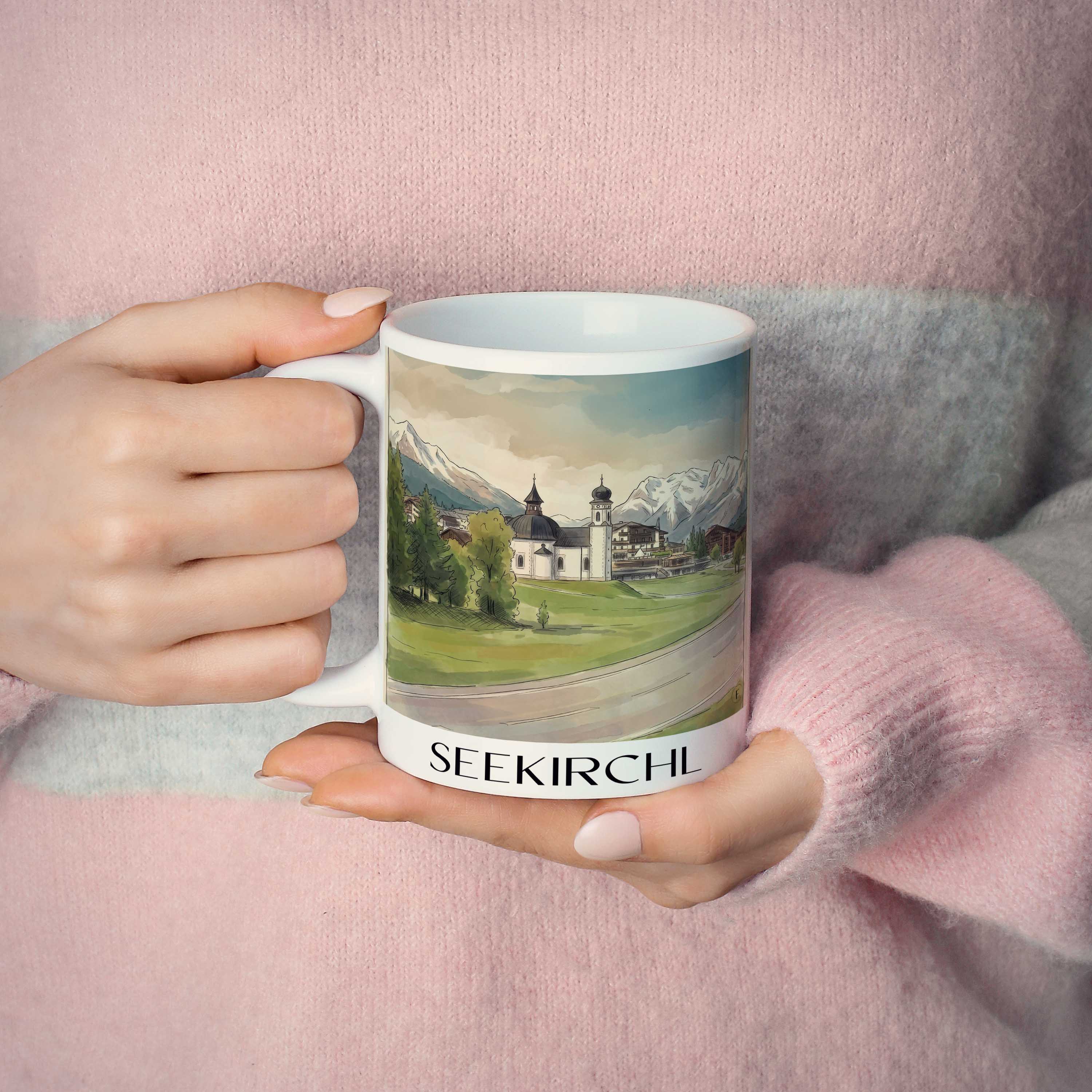 seekirchl-seefeld-in-tirol-österreich-kaffeebecher-aquarell