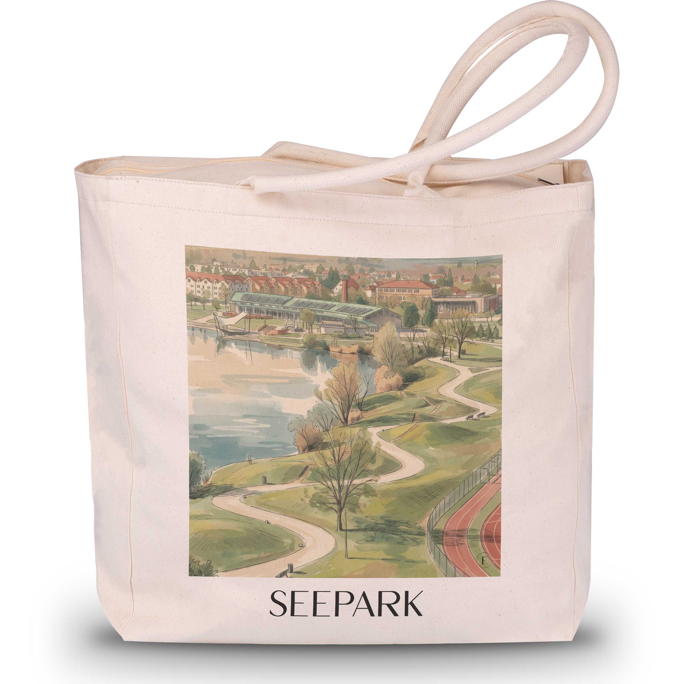 seepark-freiburg-deutschland-einkaufstasche-aquarell