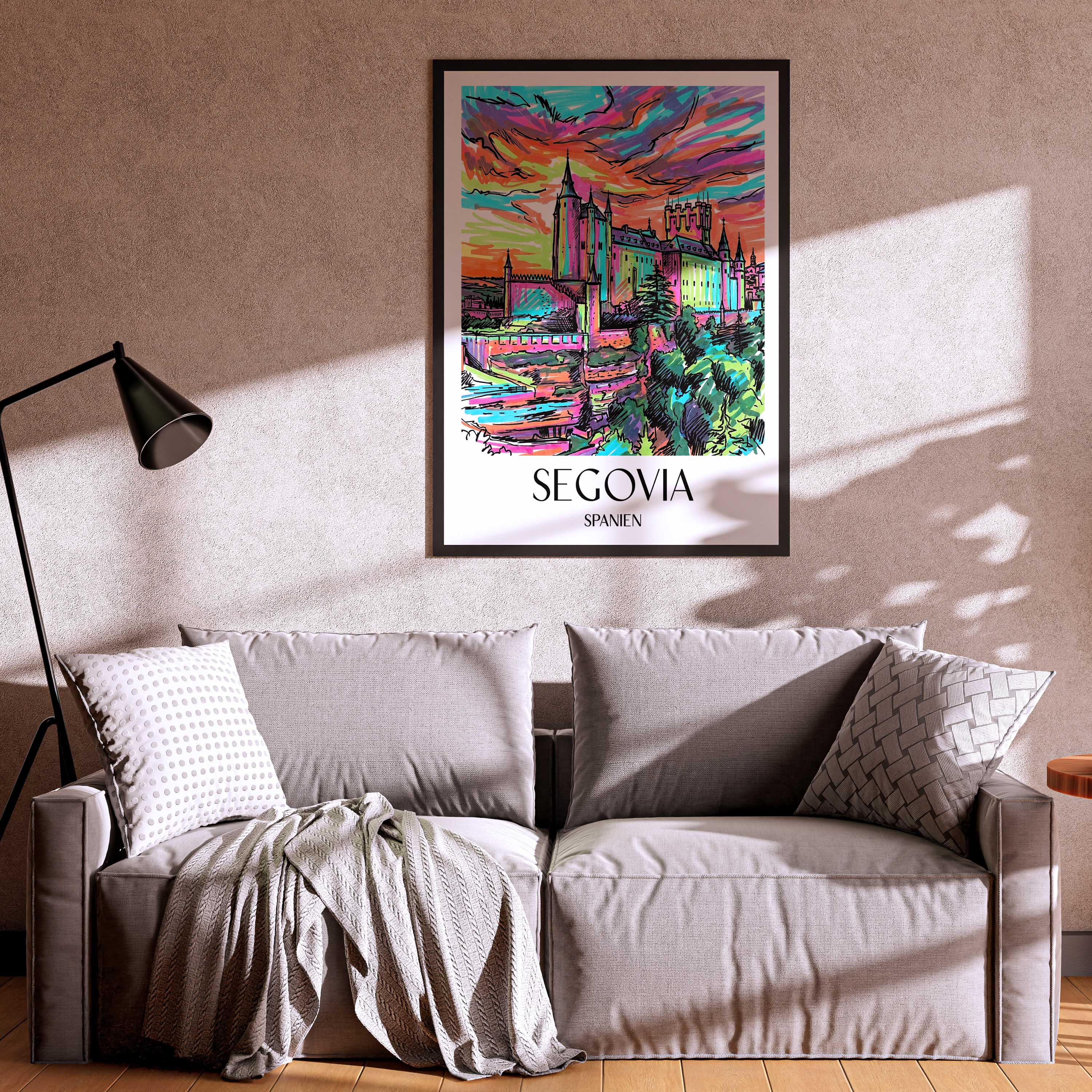 segovia-spanien-spanien-poster-graffiti