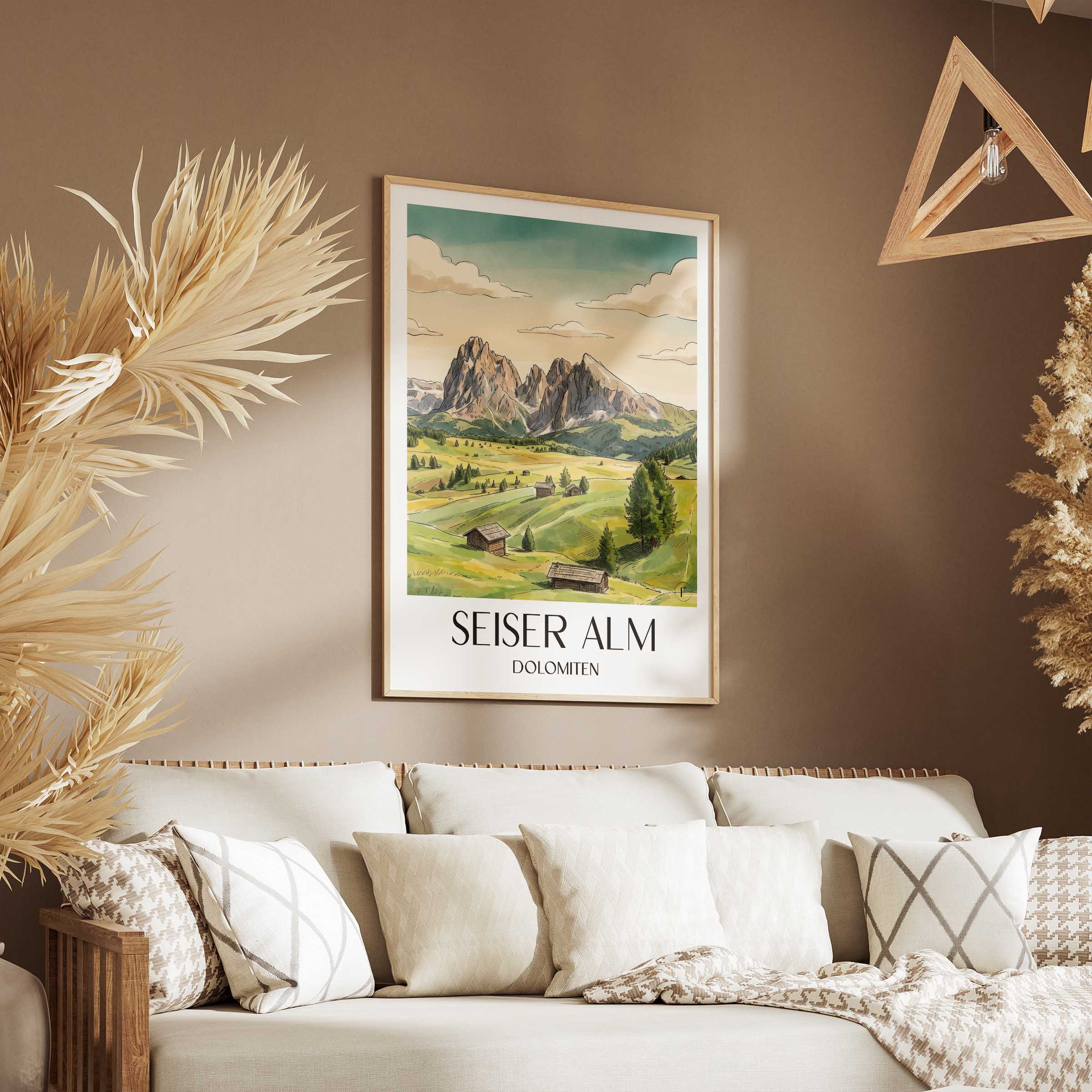 seiser-alm-dolomiten-italien-poster-aquarell