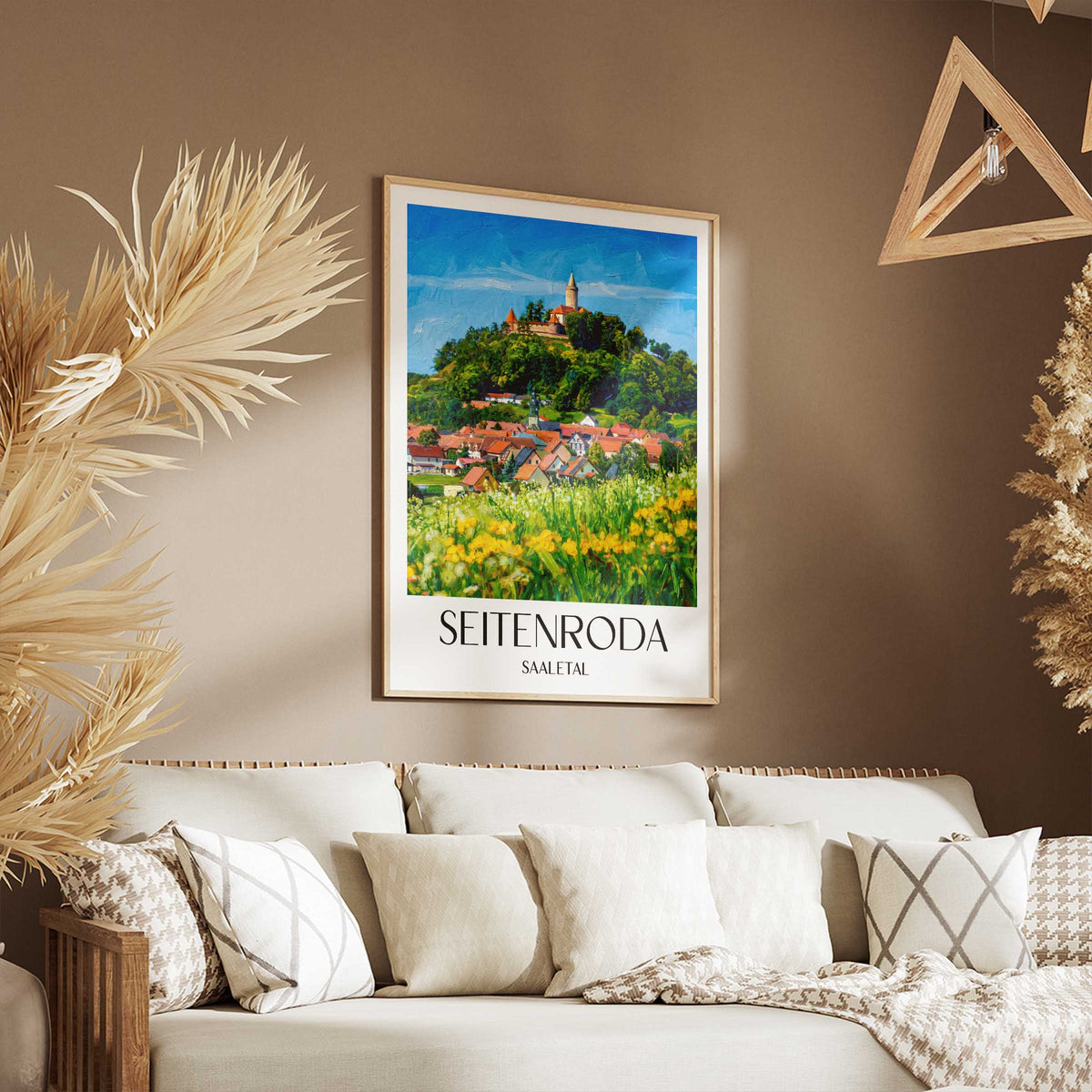 seitenroda-saaletal-deutschland-poster-oil-painting-oelgemaelde