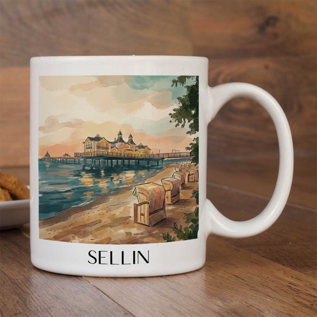 sellin-rügen-deutschland-kaffeebecher-aquarell