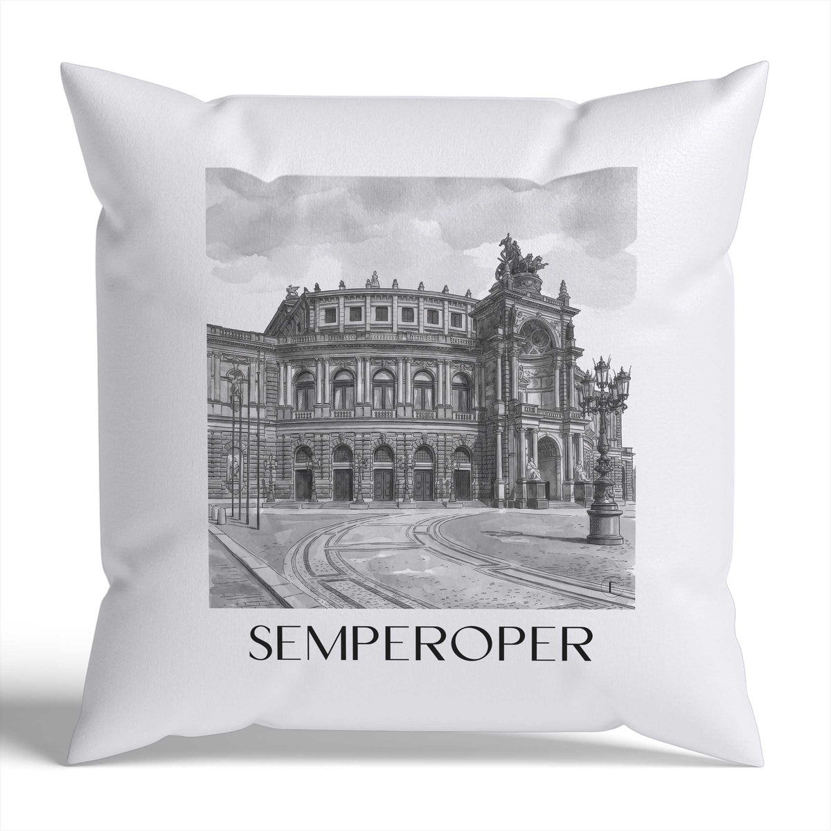 semperoper-dresden-deutschland-kissenbezug-aquarell-schwarz-weiss