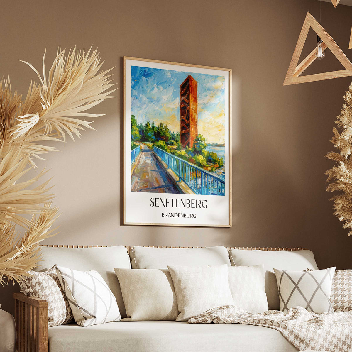 senftenberg-brandenburg-deutschland-poster-oil-painting-oelgemaelde