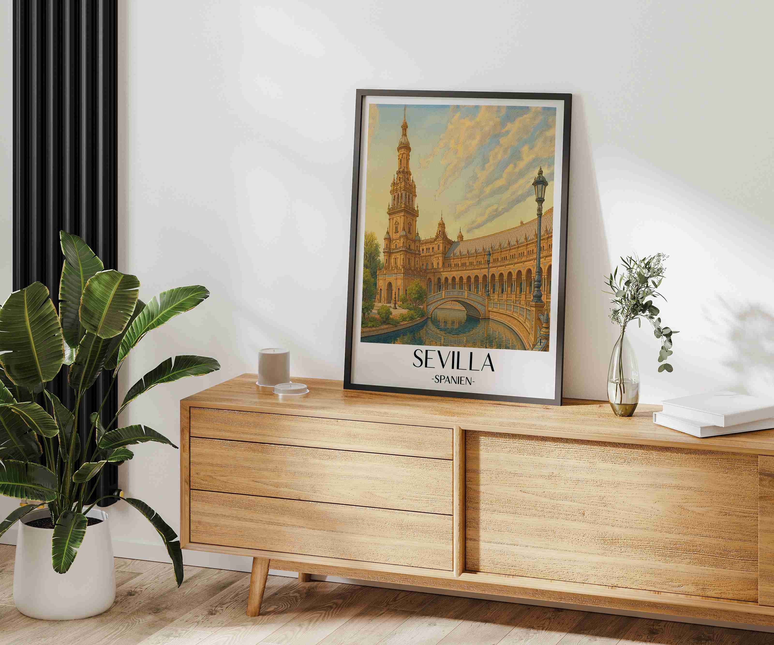 sevilla-spanien-poster-aquarell
