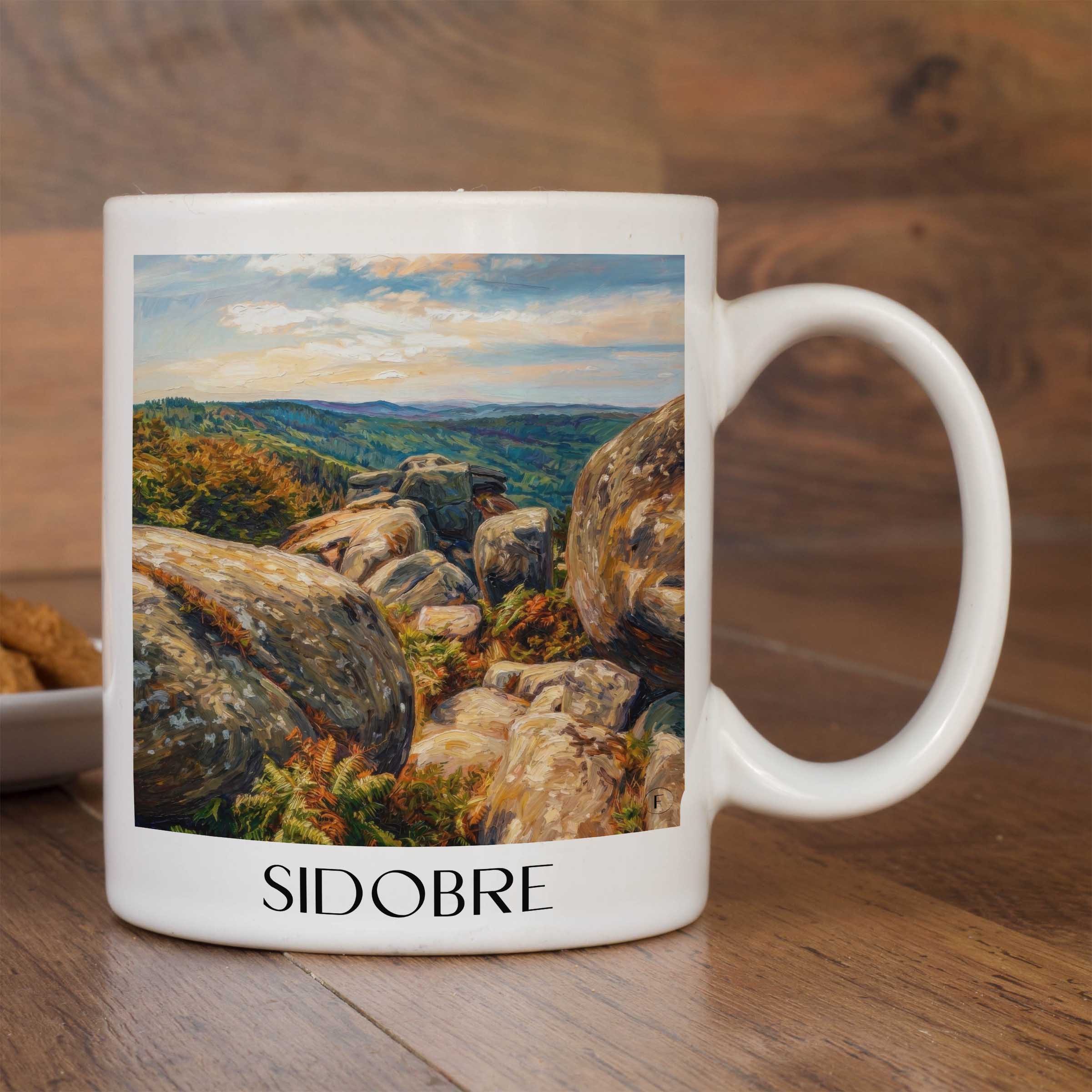 sidobre-okzitanien-frankreich-kaffeebecher-oil-painting-oelgemaelde