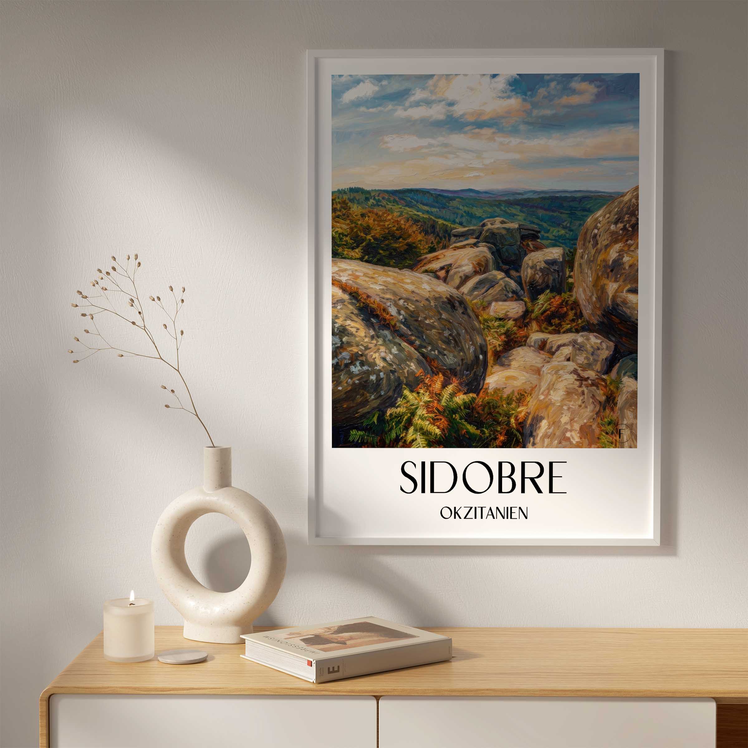 sidobre-okzitanien-frankreich-poster-oil-painting-oelgemaelde
