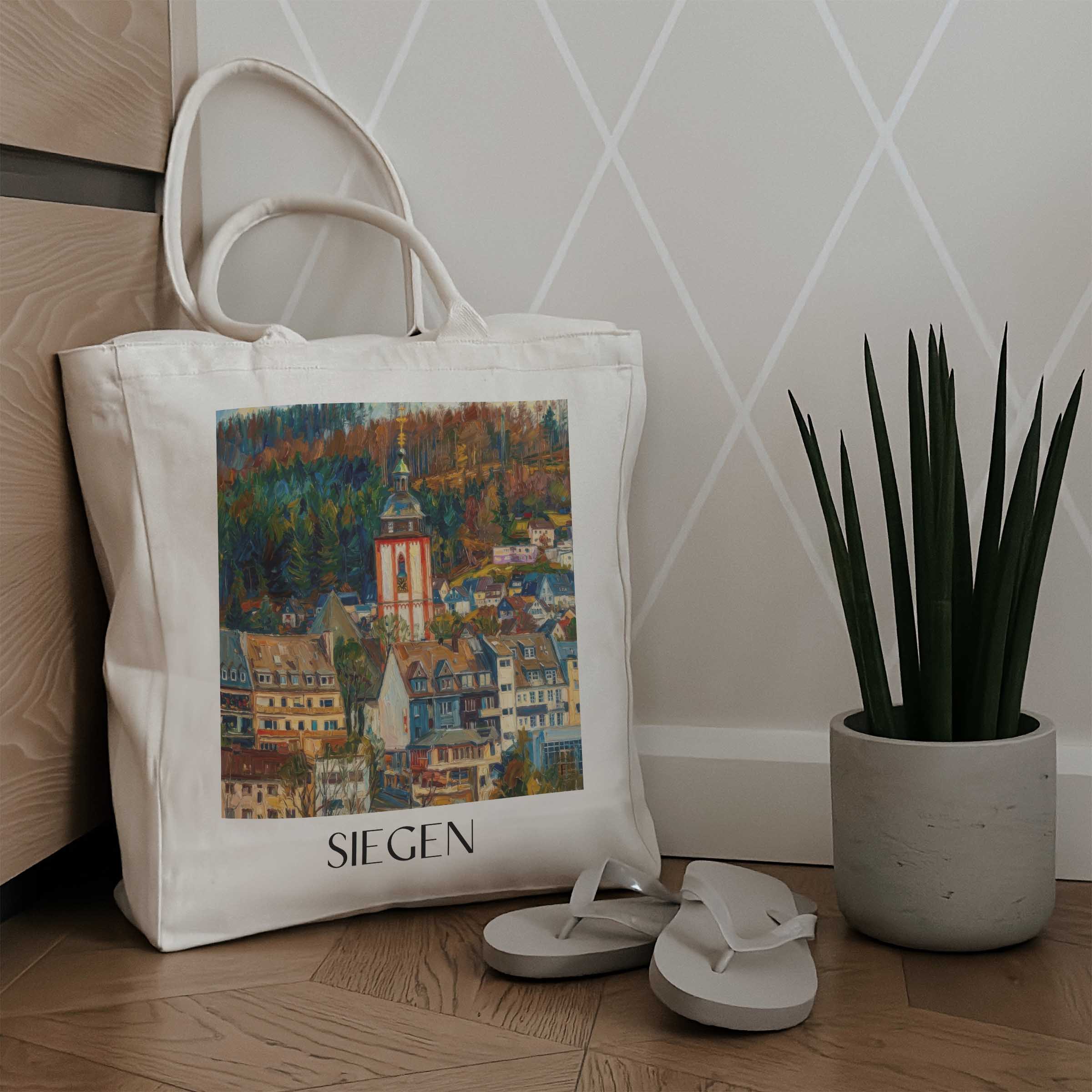 siegen-nordrhein-westfalen-deutschland-einkaufstasche-oil-painting-oelgemaelde