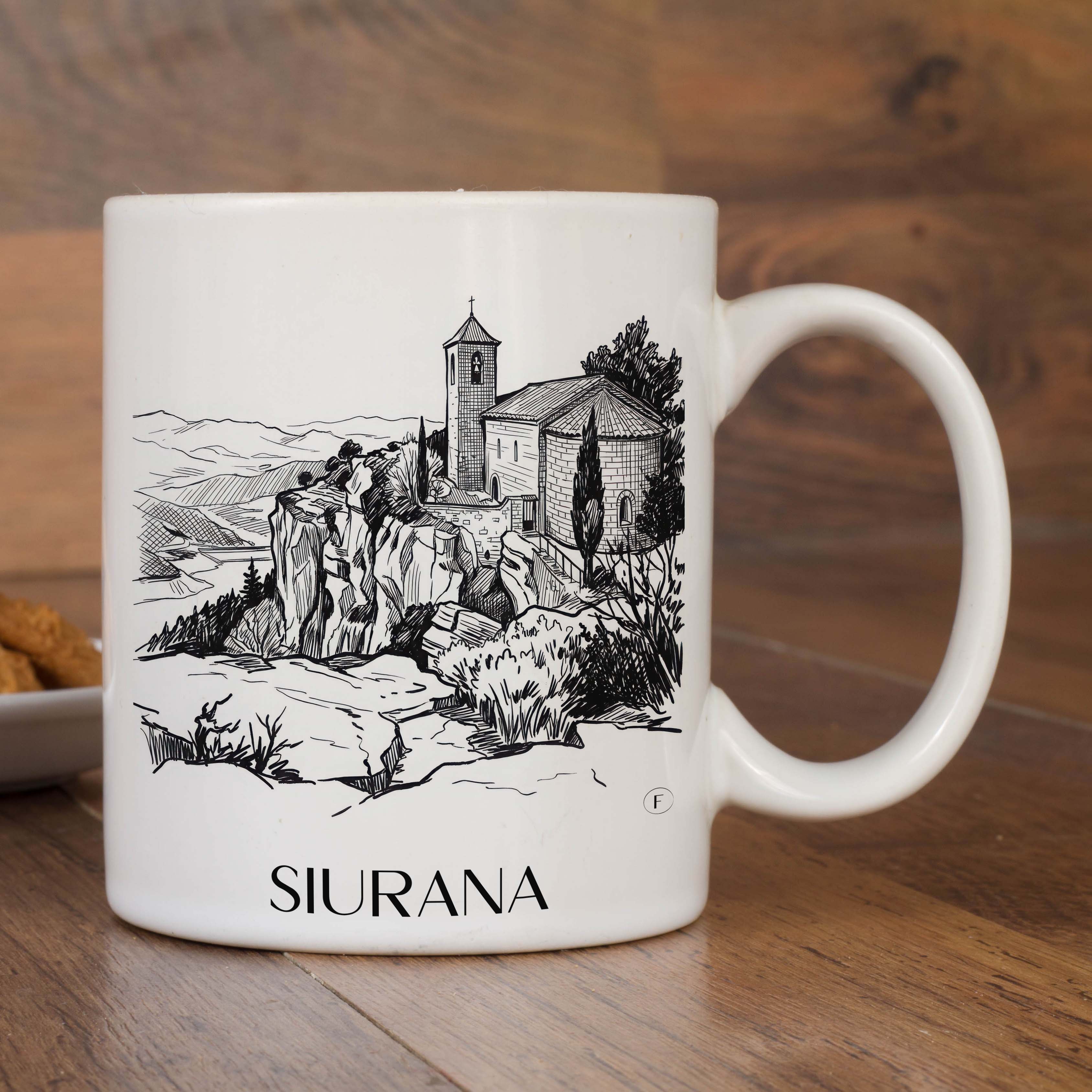 siurana-spanien-spanien-und-spanien-kaffeebecher-skizze