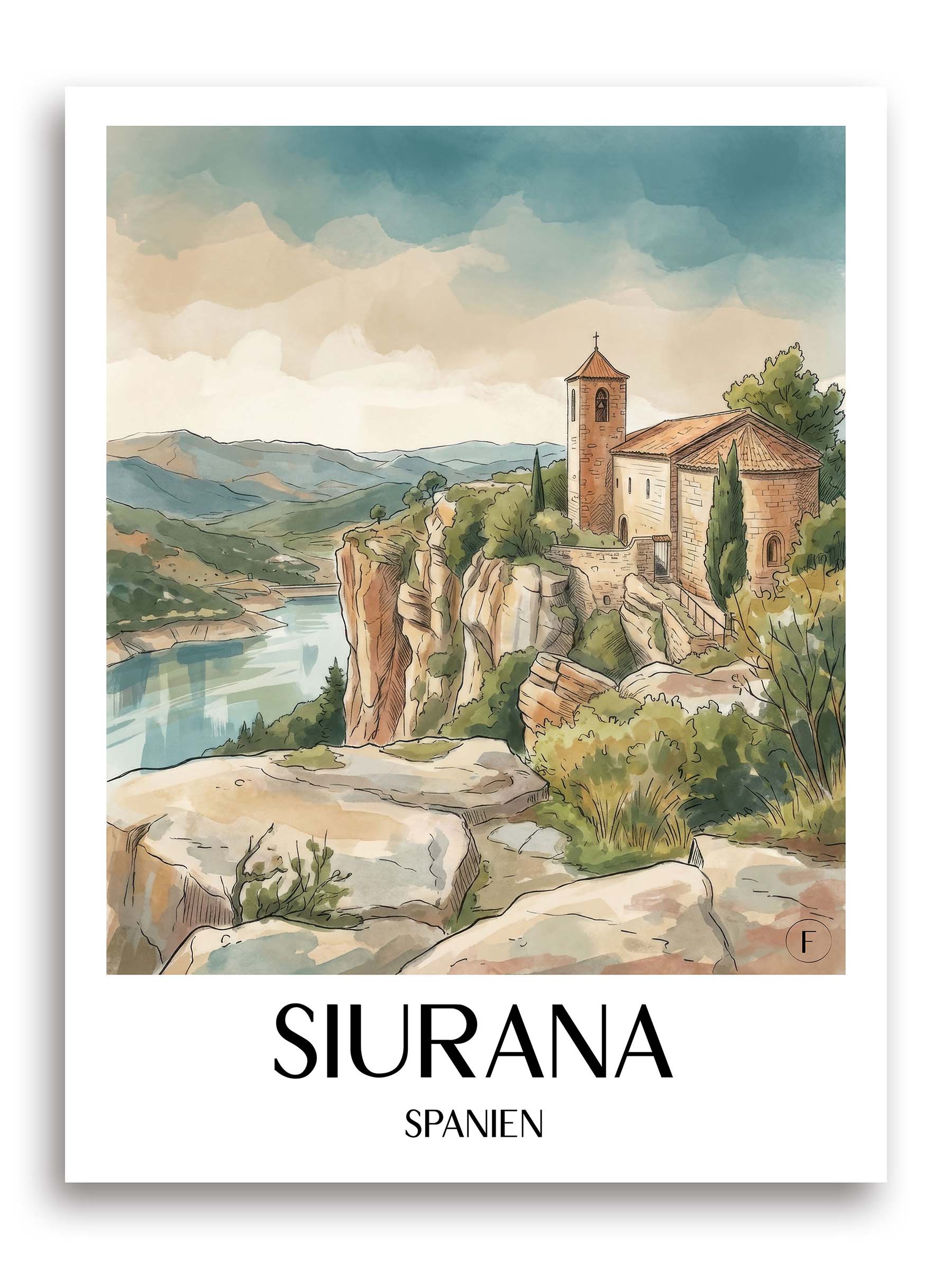 siurana-spanien-spanien-und-spanien-poster-aquarell
