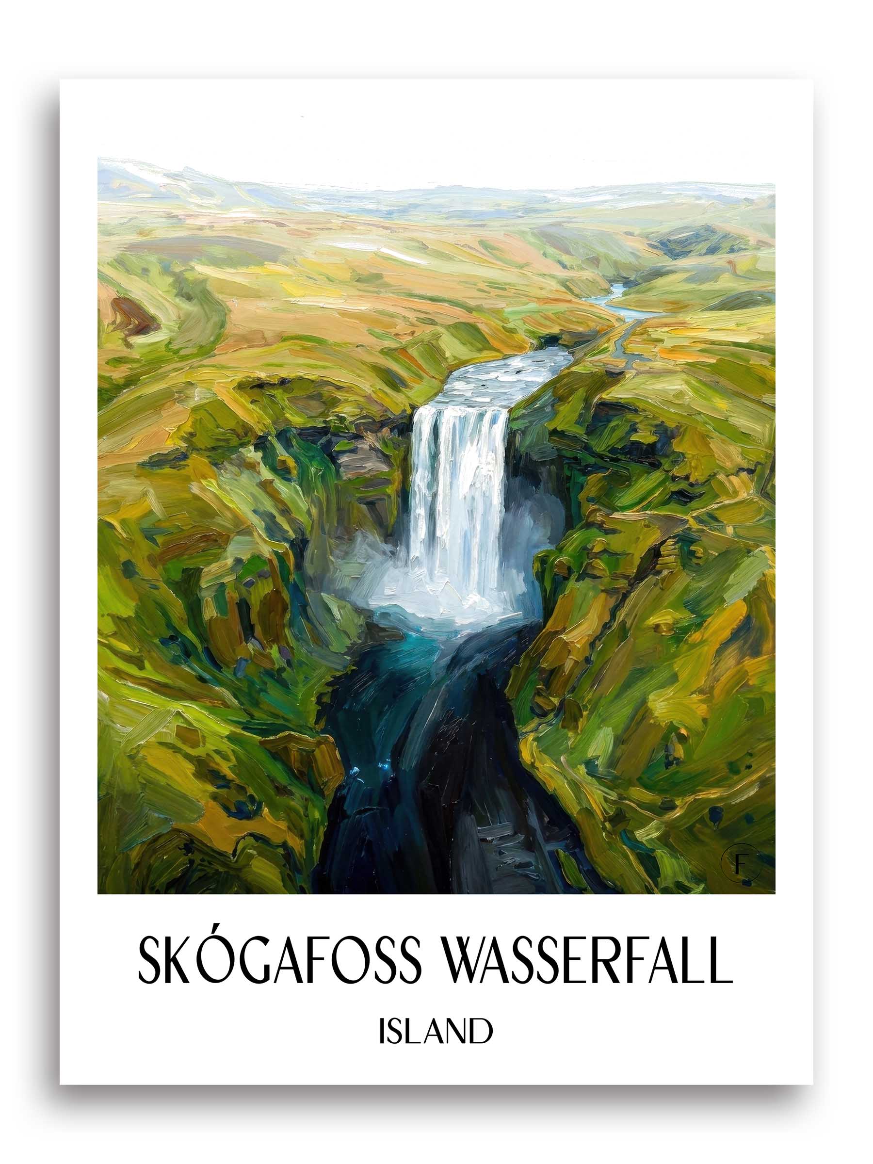 skógafoss-wasserfall-island-island-poster-oil-painting-oelgemaelde
