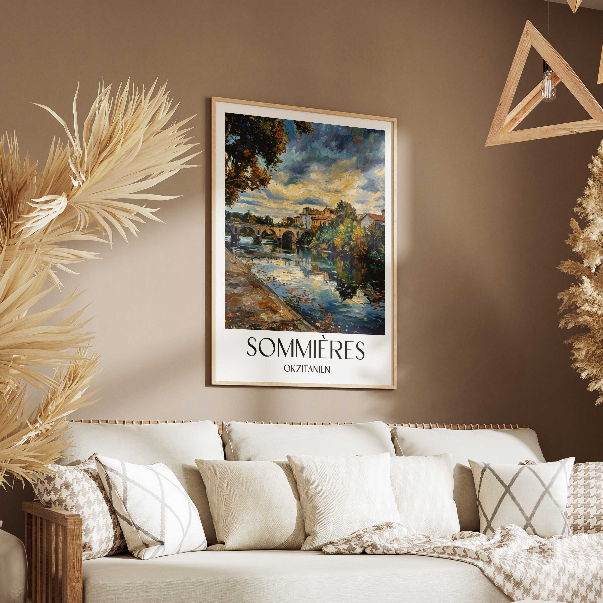 sommières--okzitanien-frankreich-poster-oil-painting-oelgemaelde
