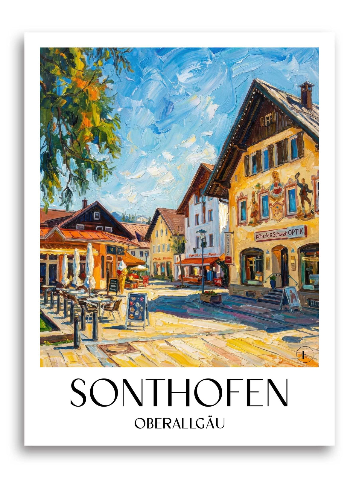 sonthofen-oberallgäu-deutschland-poster-oil-painting-oelgemaelde