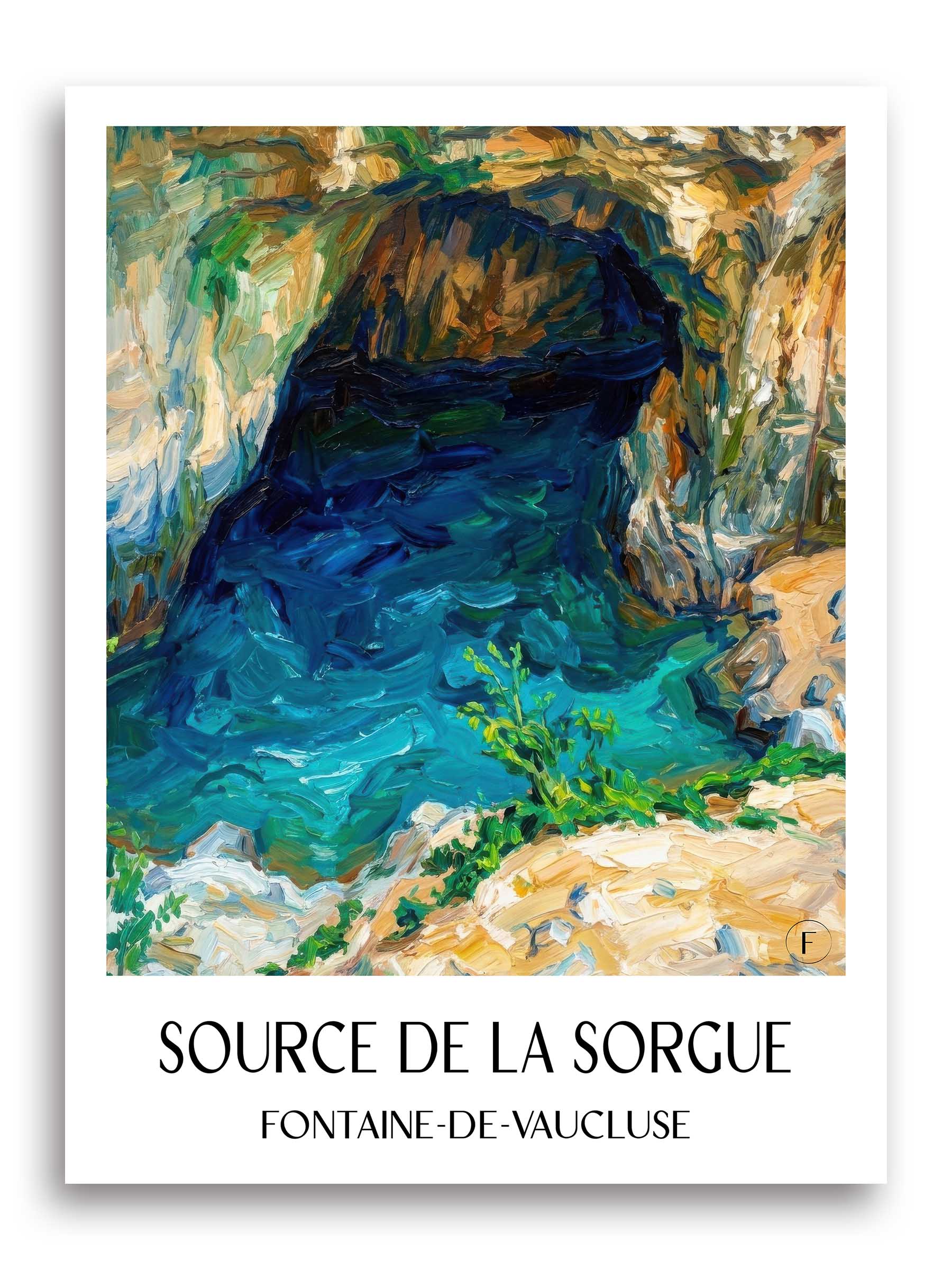 source-de-la-sorgue-fontaine-de-vaucluse-frankreich-poster-oil-painting-oelgemaelde