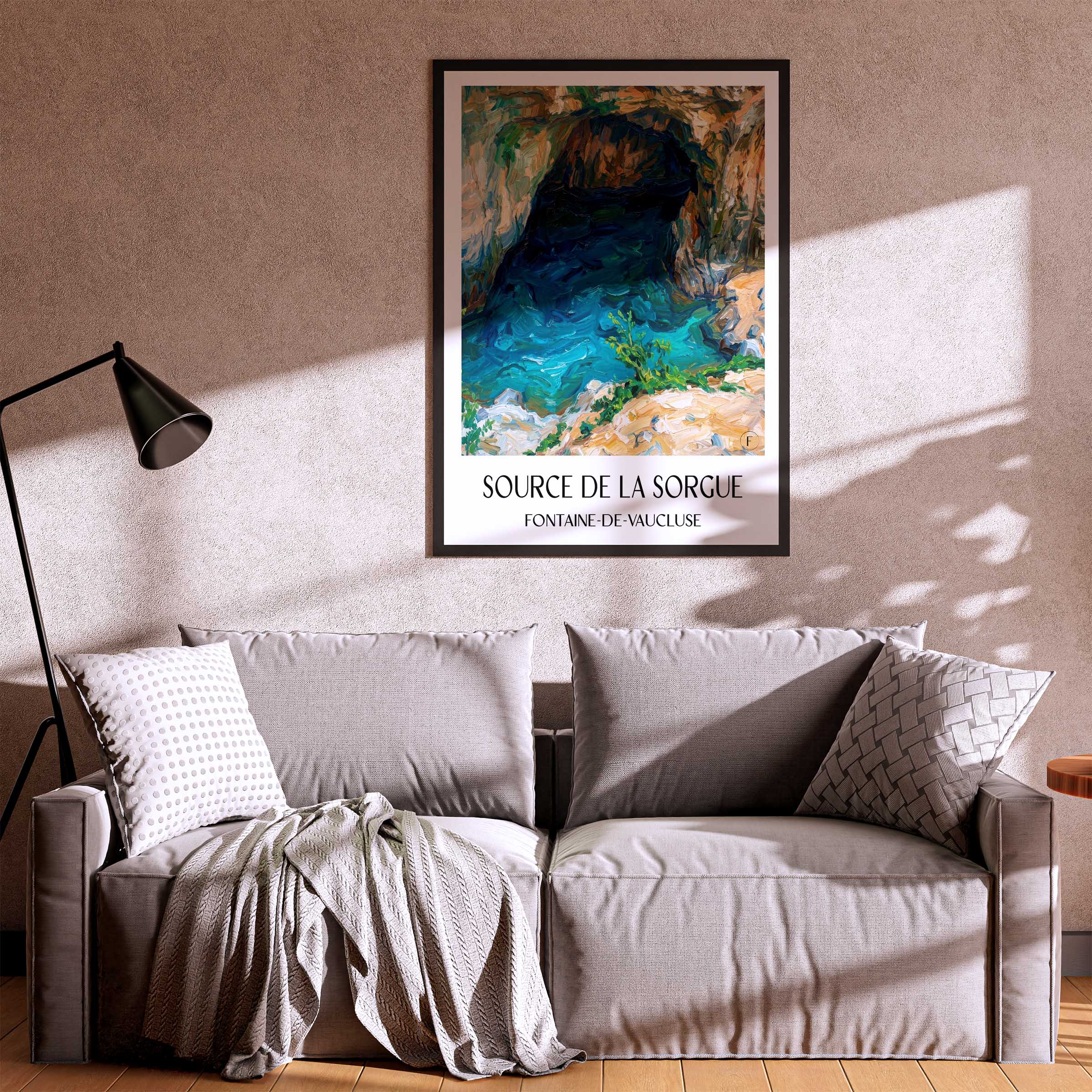 source-de-la-sorgue-fontaine-de-vaucluse-frankreich-poster-oil-painting-oelgemaelde