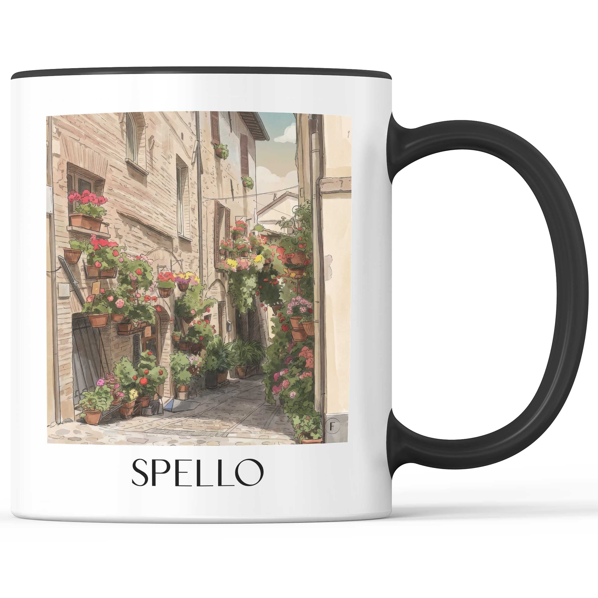 spello-umbrien-italien-kaffeebecher-aquarell