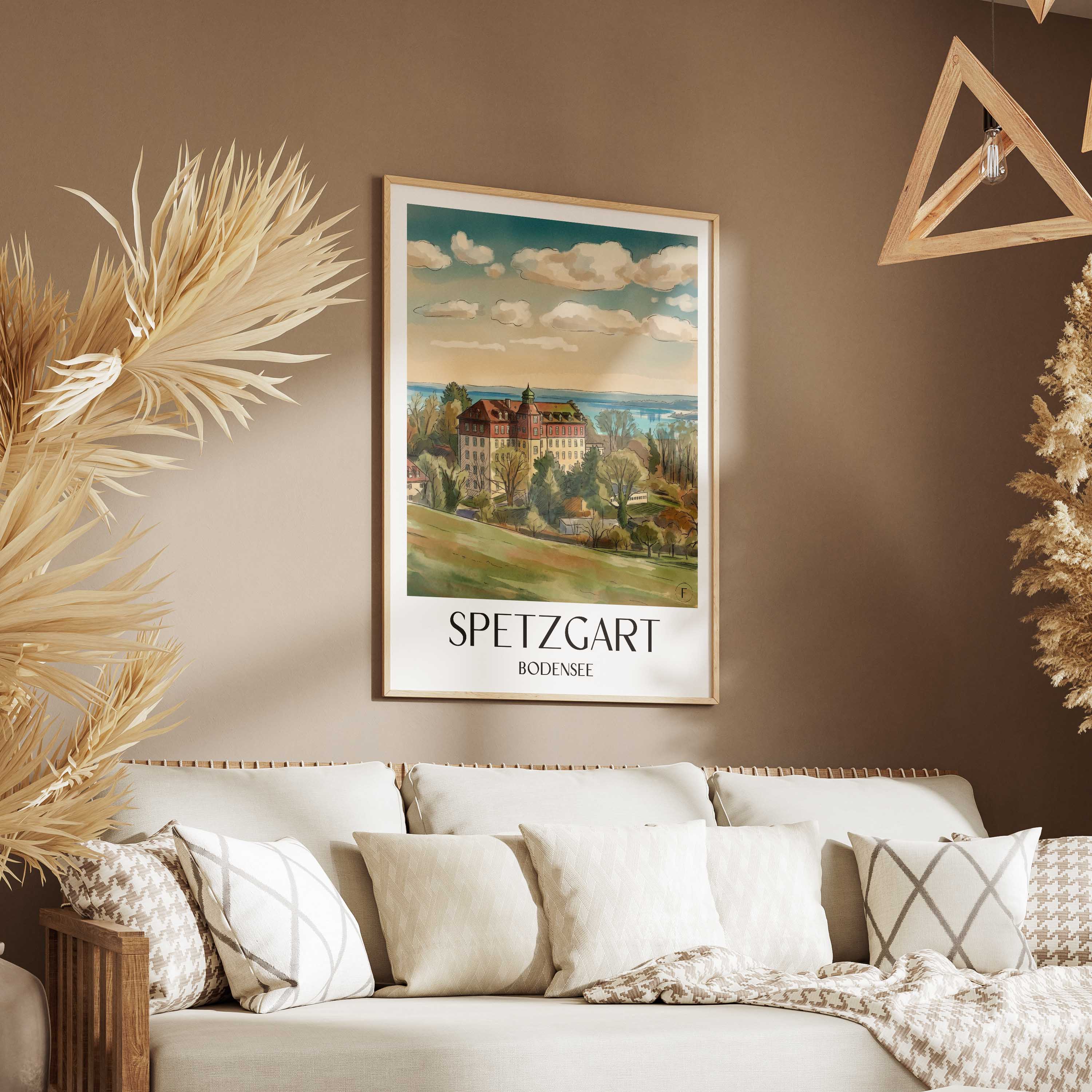spetzgart-bodensee-deutschland-poster-aquarell