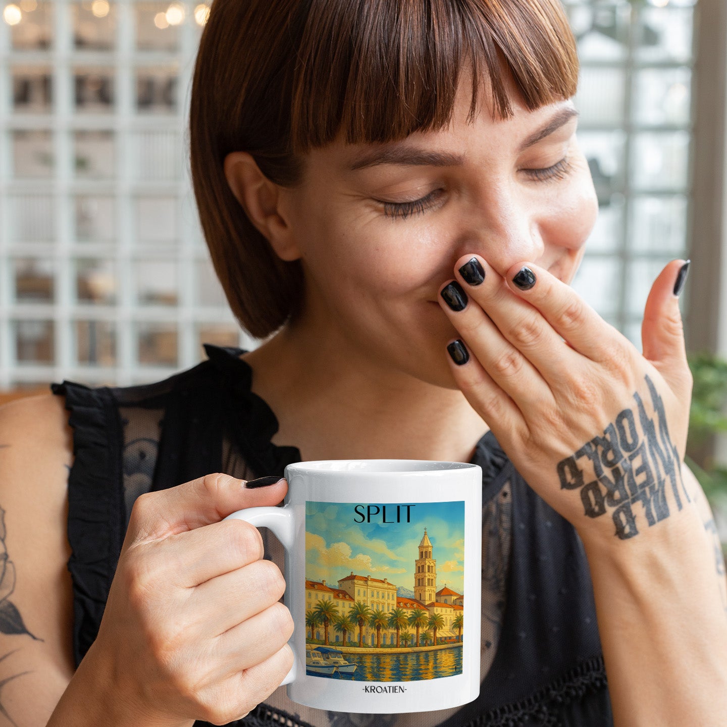 split-kroatien-einkaufstasche-aquarell