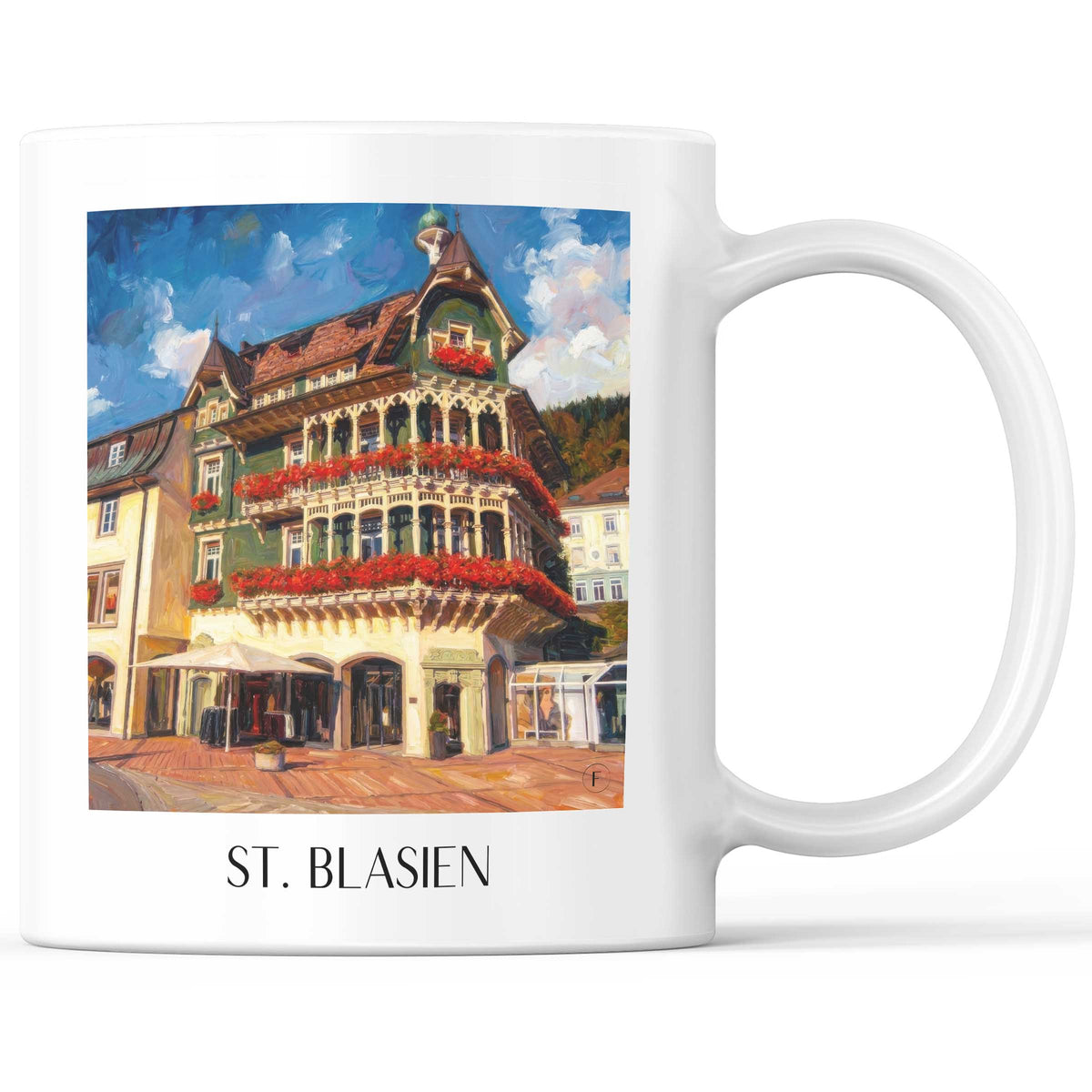 st.-blasien-schwarzwald-deutschland-kaffeebecher-oil-painting-oelgemaelde