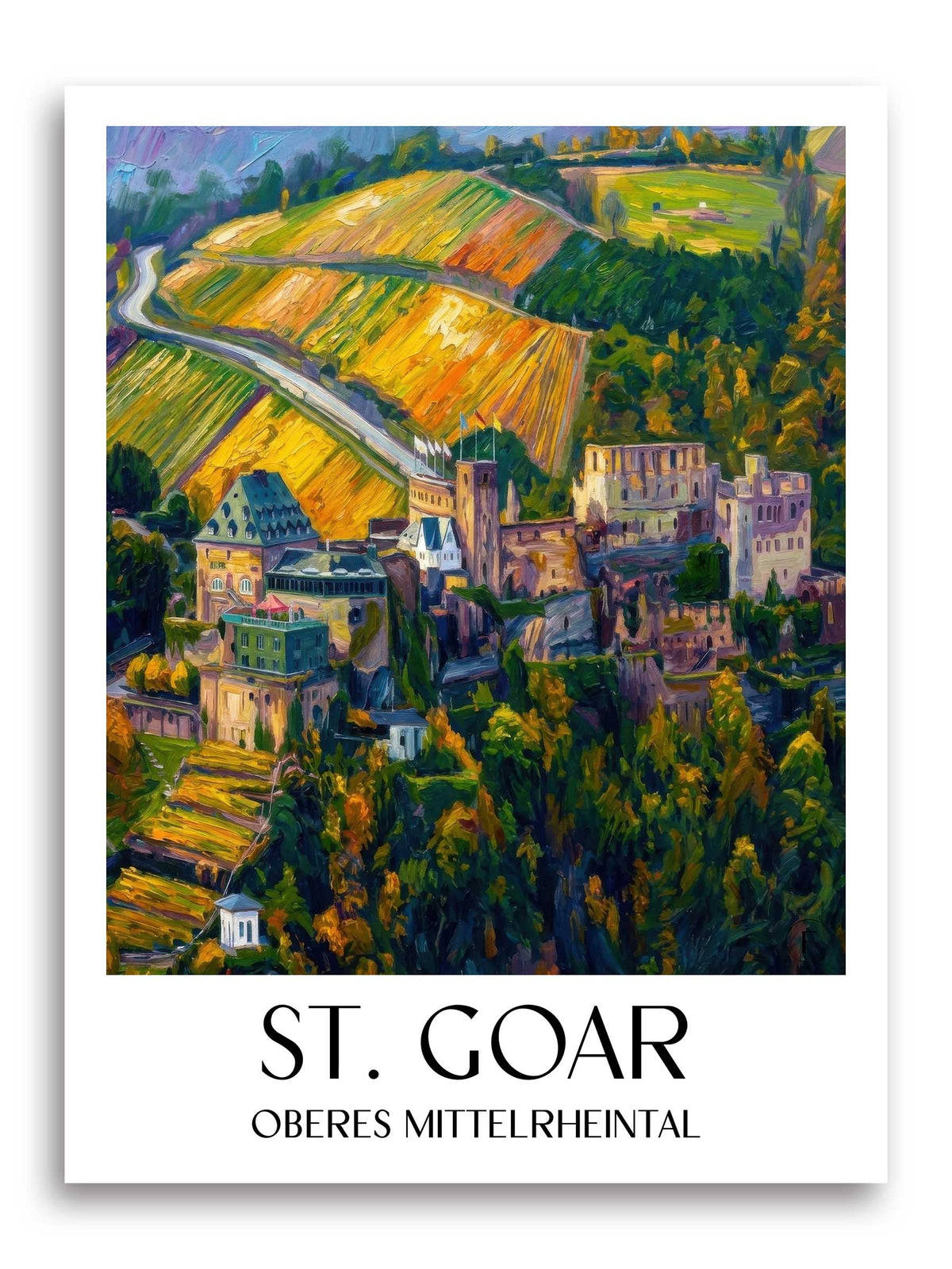 st.-goar-oberes-mittelrheintal-deutschland-poster-oil-painting-oelgemaelde