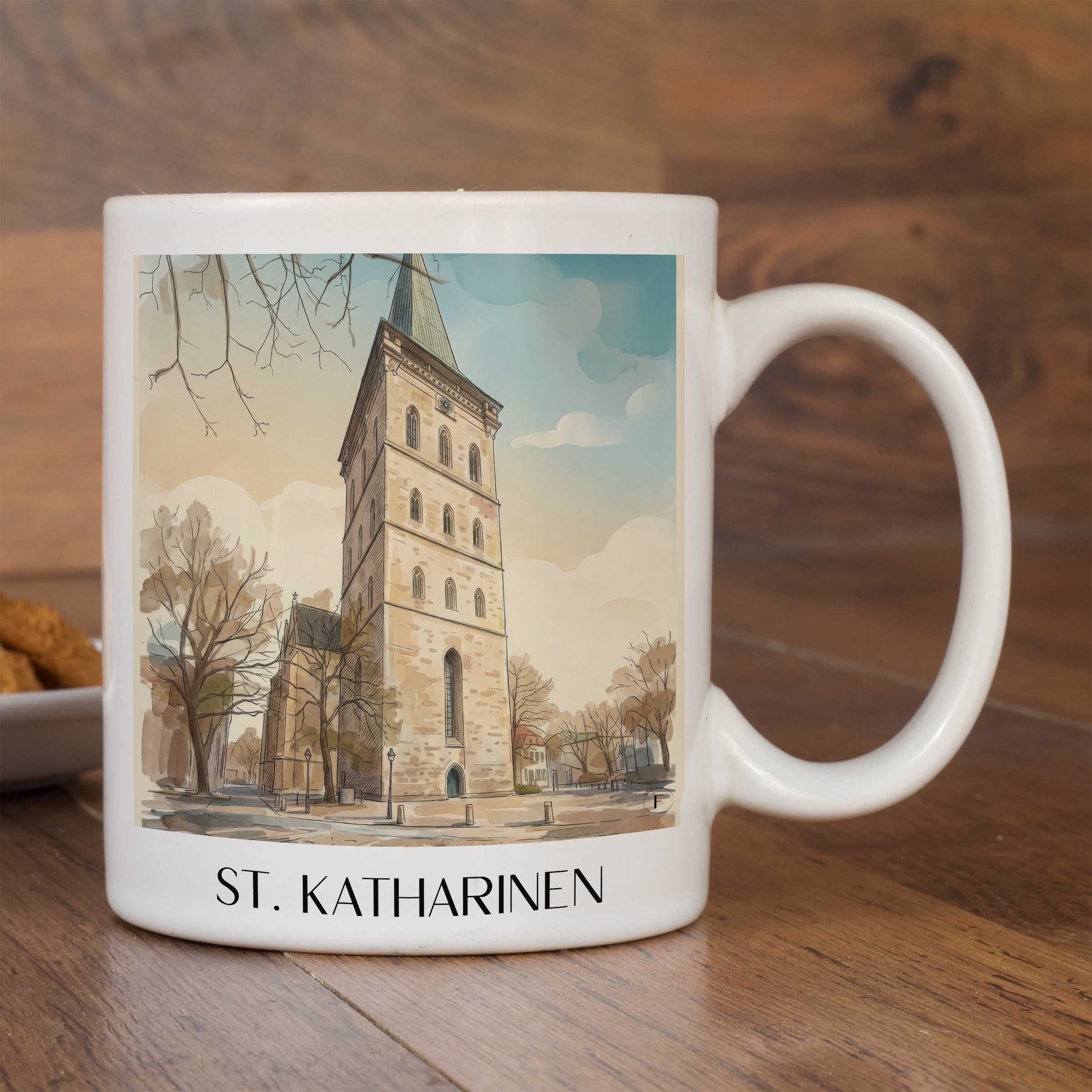 st.-katharinen-osnabrück-deutschland-kaffeebecher-aquarell