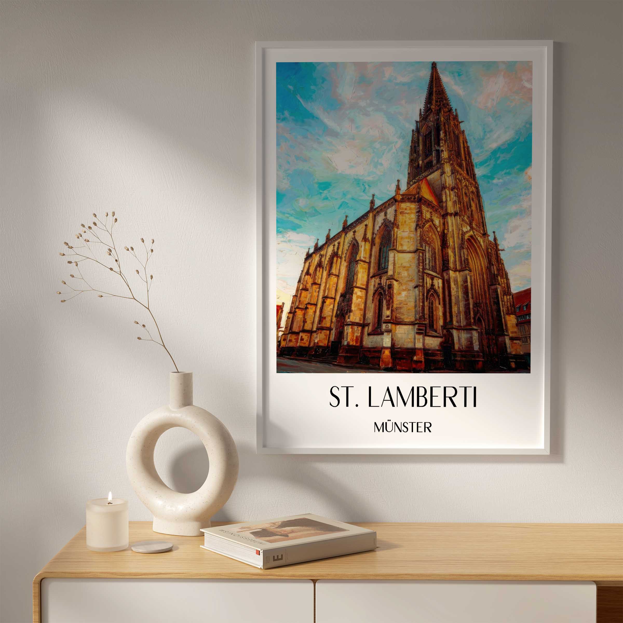 st.-lamberti-münster-deutschland-poster-oil-painting-oelgemaelde