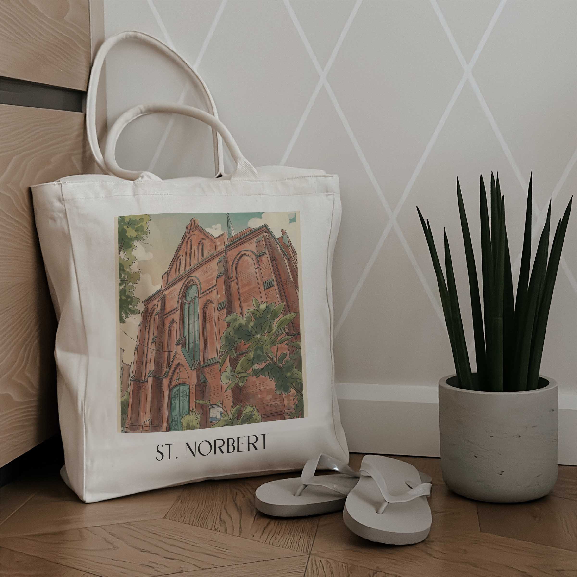 st.-norbert-magdeburg-deutschland-einkaufstasche-aquarell