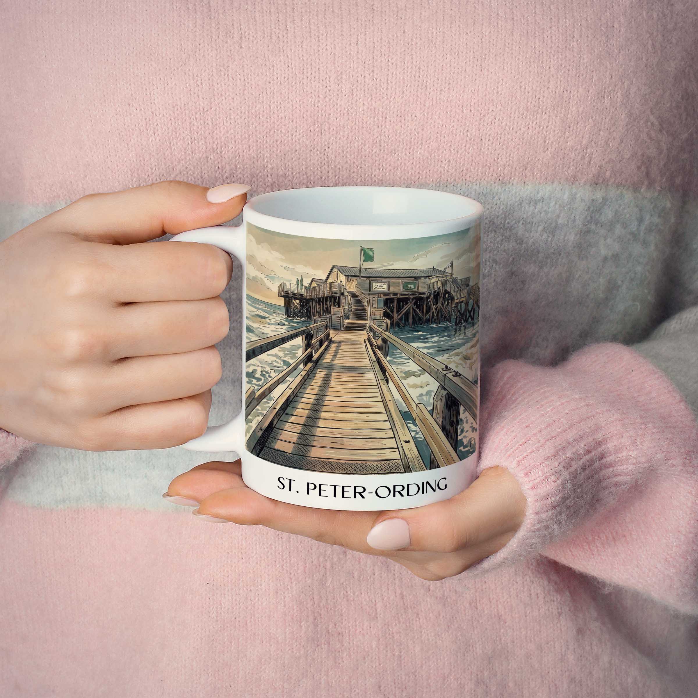 st.-peter-ording-nordfriesland-deutschland-kaffeebecher-aquarell