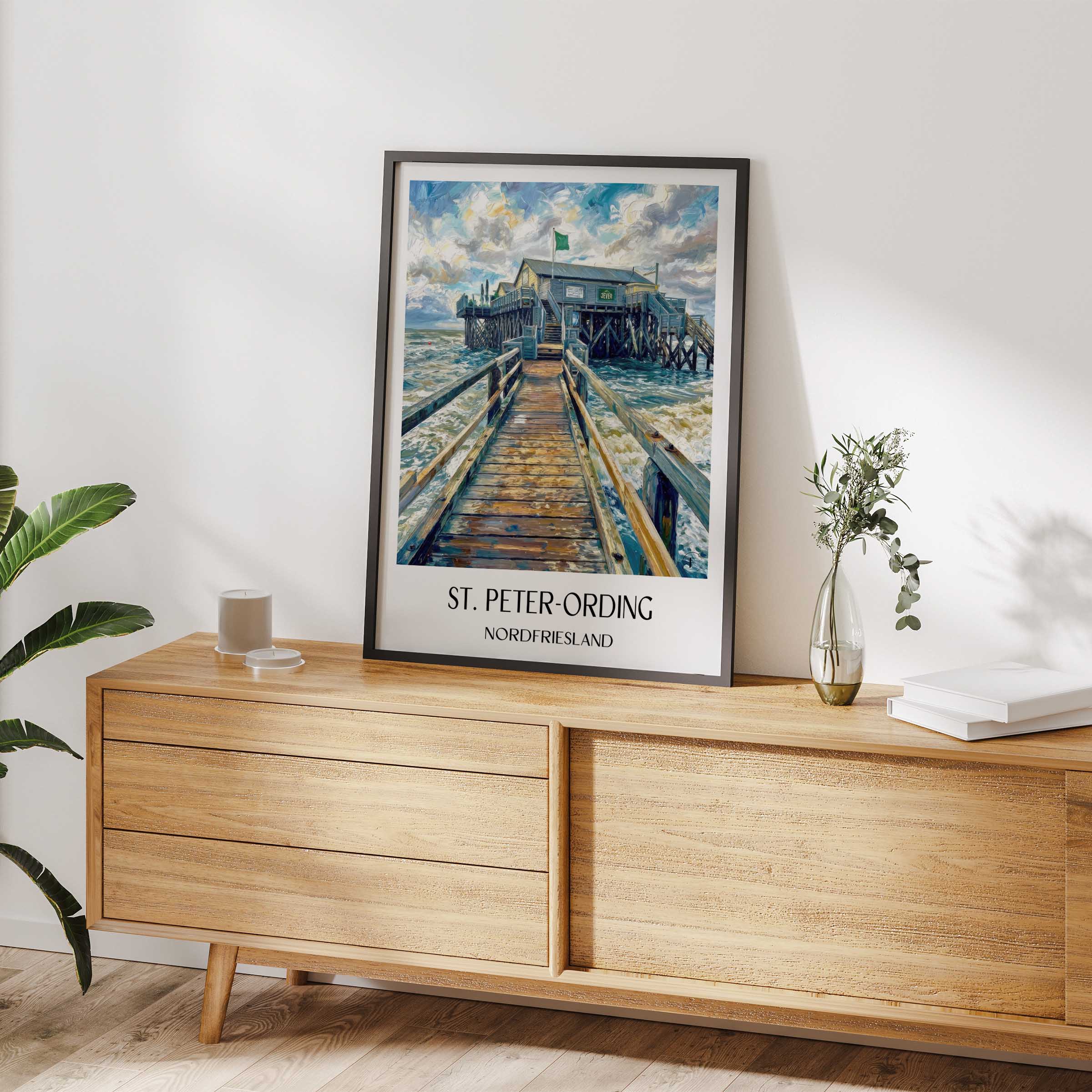 st.-peter-ording-nordfriesland-deutschland-poster-oil-painting-oelgemaelde