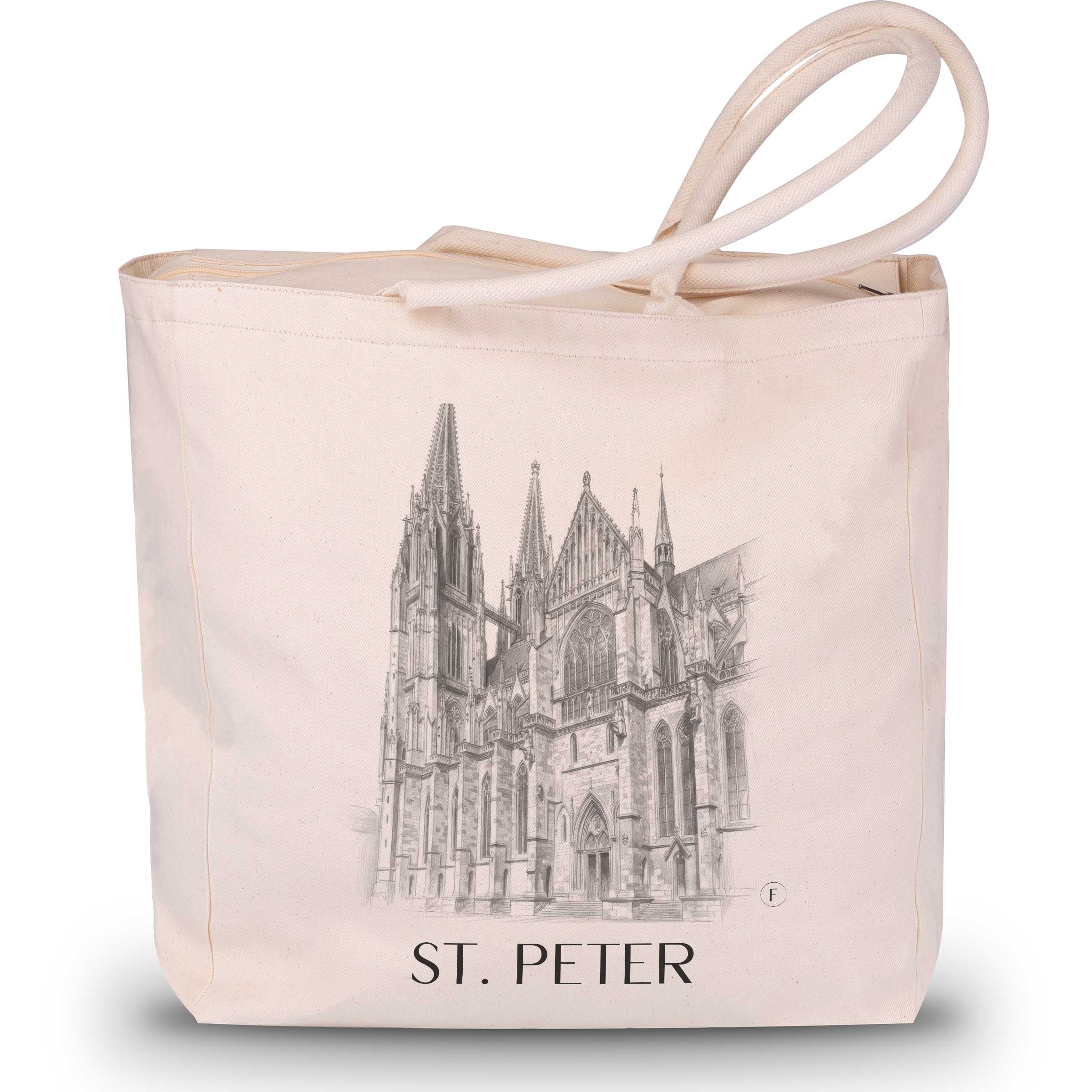st.-peter-regensburg-deutschland-einkaufstasche-bleistift-zeichnung-drawing