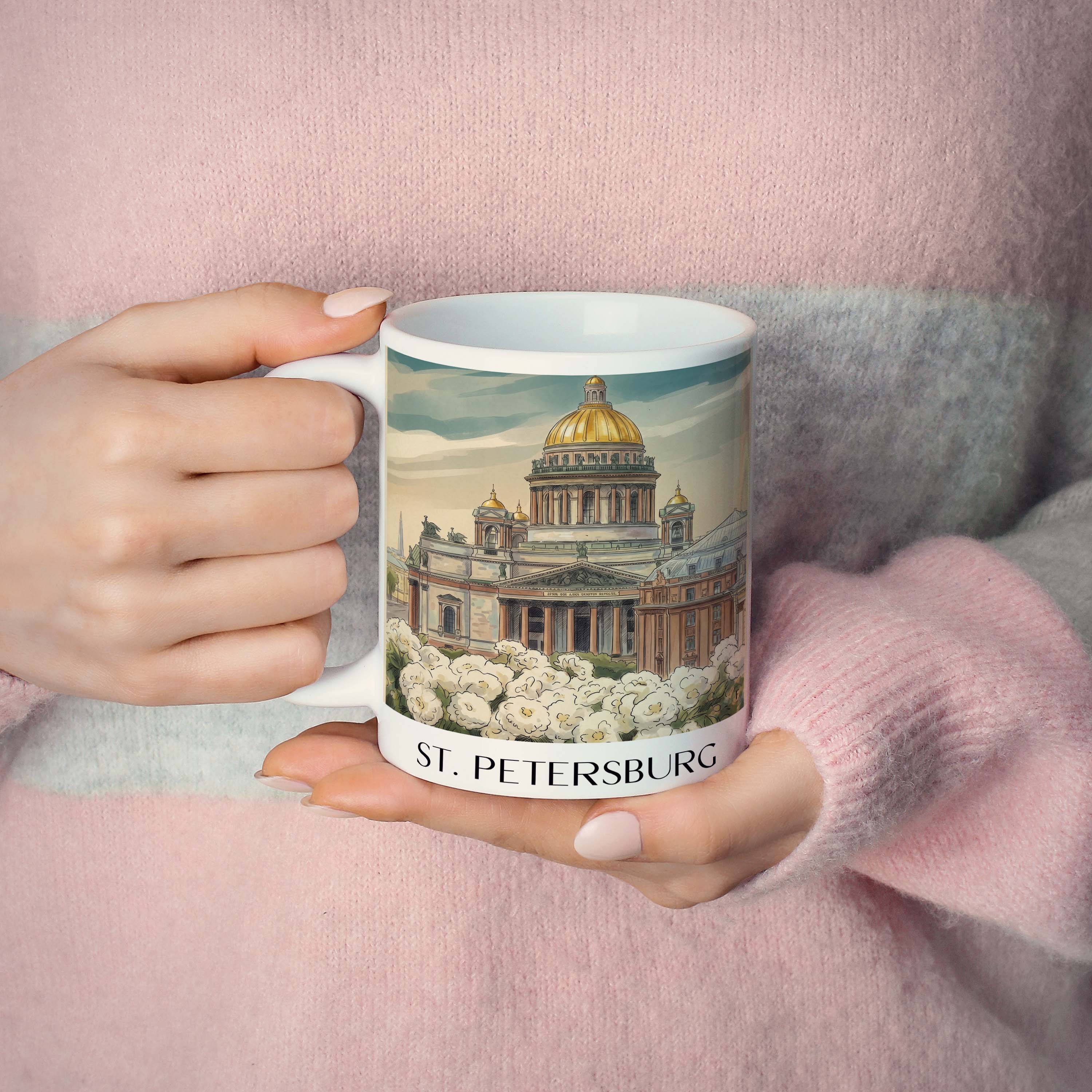 st.-petersburg-russland-kaffeebecher-aquarell