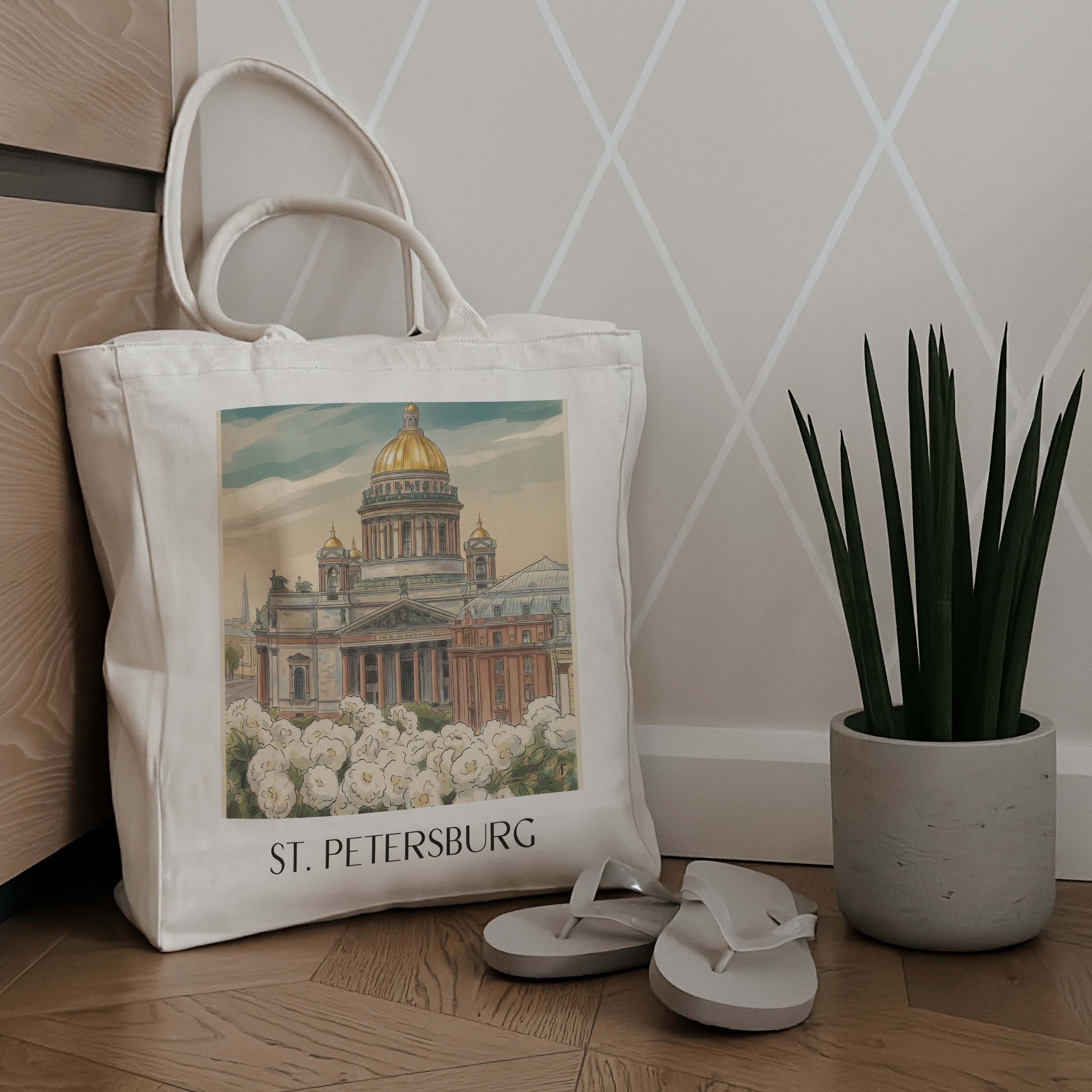 st.-petersburg-russland-einkaufstasche-aquarell