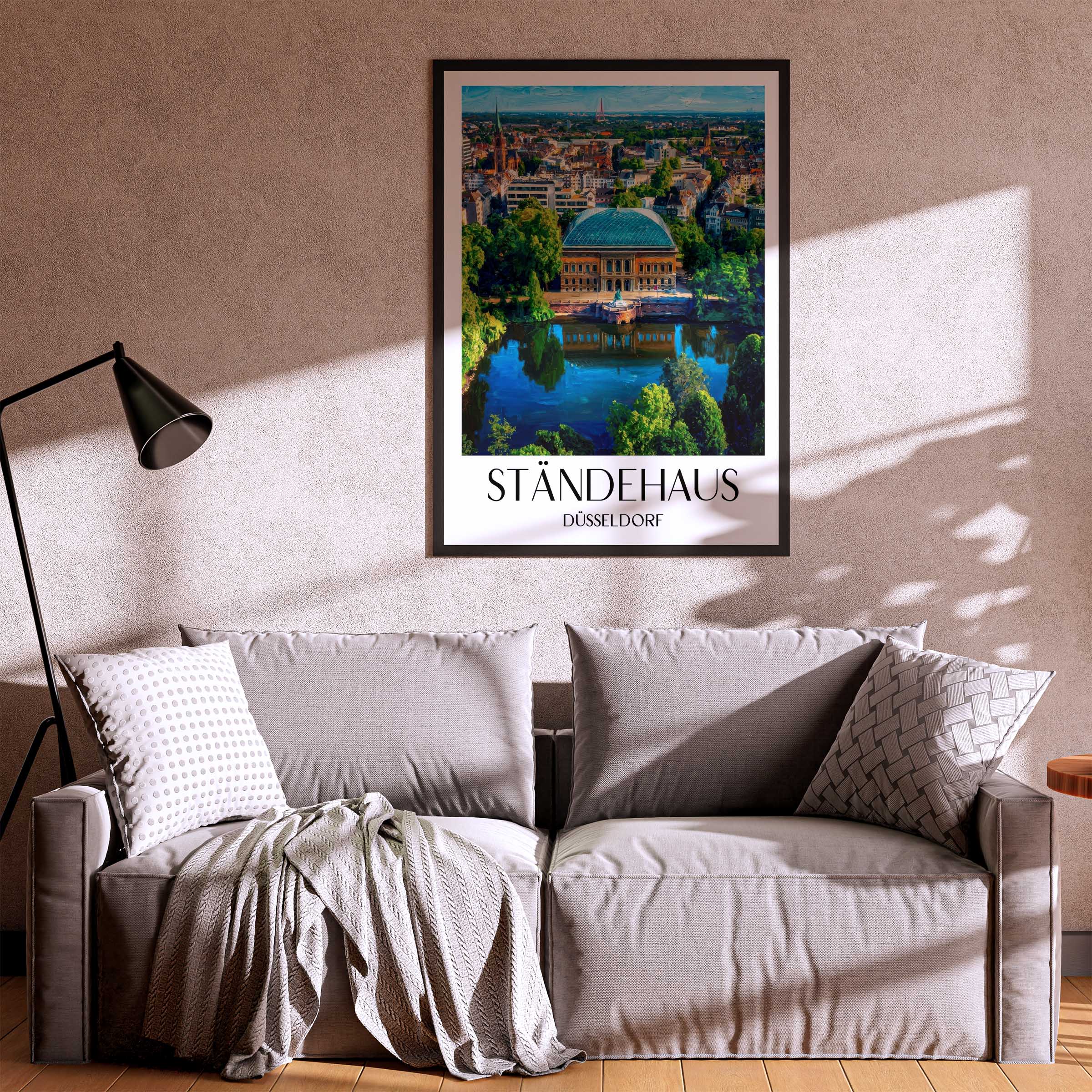 ständehaus-düsseldorf-deutschland-poster-oil-painting-oelgemaelde