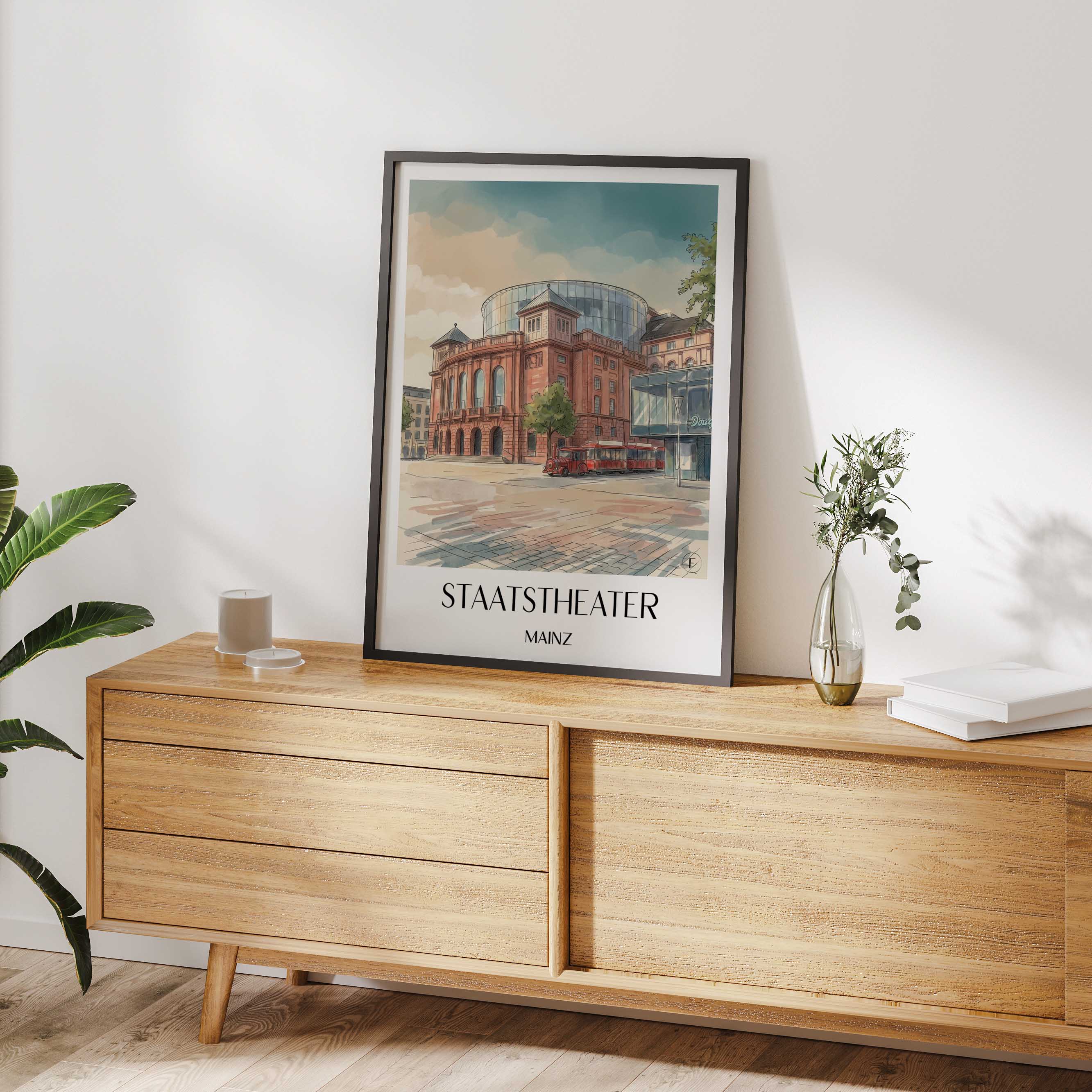 staatstheater-mainz-deutschland-poster-aquarell
