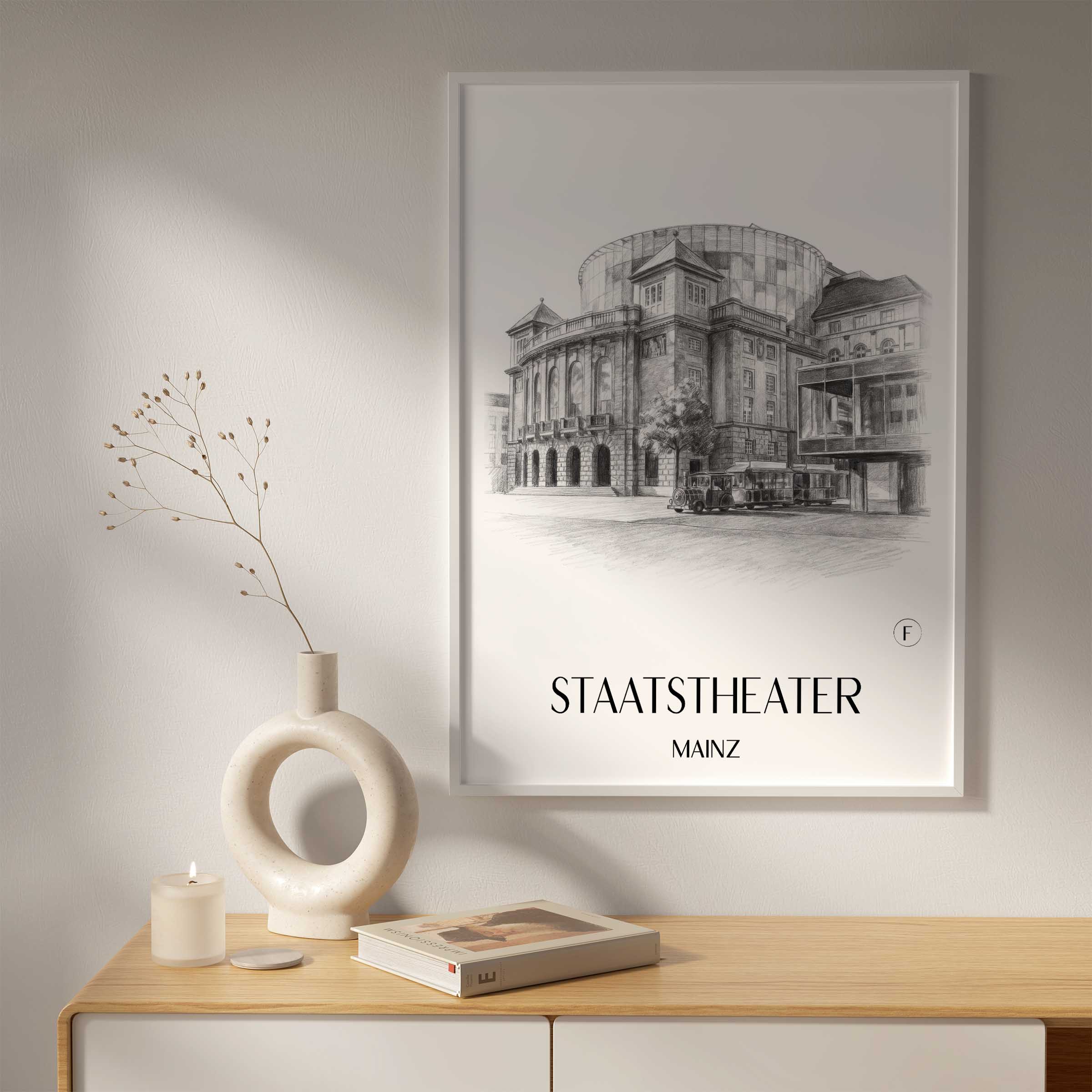 staatstheater-mainz-deutschland-poster-bleistift-zeichnung-drawing