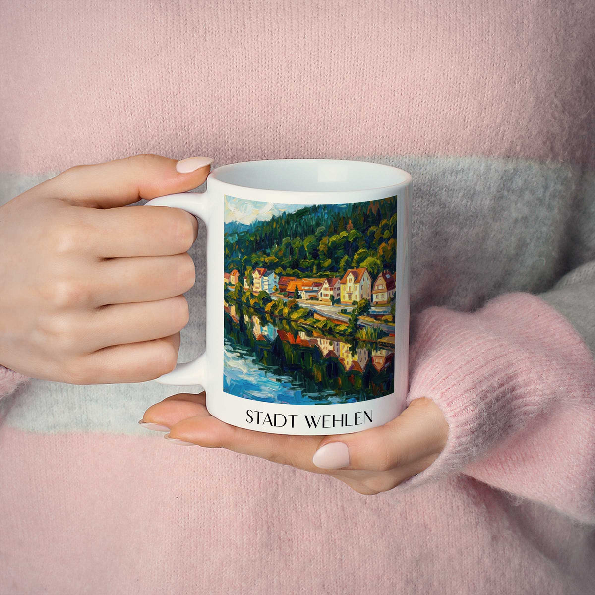 stadt-wehlen-sächsische-schweiz-deutschland-kaffeebecher-oil-painting-oelgemaelde